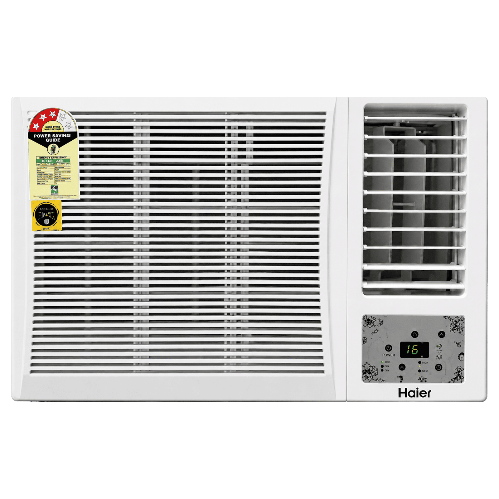 Haier 1.5 Ton 3 Star Fixed Speed Window AC (2026 Model, Copper Condenser, Micro Anti Bacterial Filter, HWA18-W3NB-PF)_1