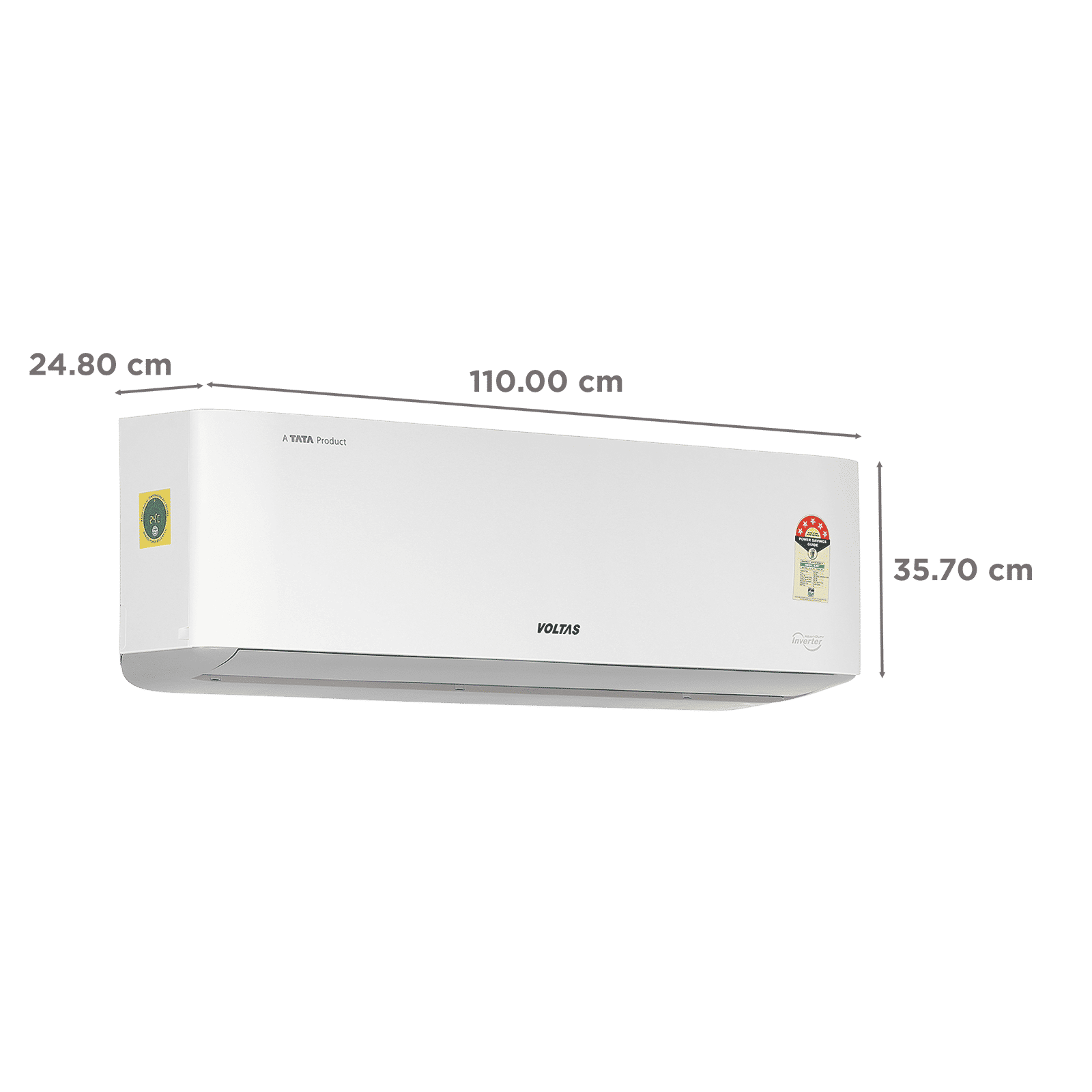 VOLTAS Venus 6 in 1 Convertible 1.5 Ton 5 Star Inverter Split AC with Hidden Display (2026 Model, Copper Condenser, 4504068) VOLTAS Venus 6 in 1 Convertible 1.5 Ton 5 Star Inverter Split AC with Hidden Display (2026 Model, Copper Condenser, 4504068)_3