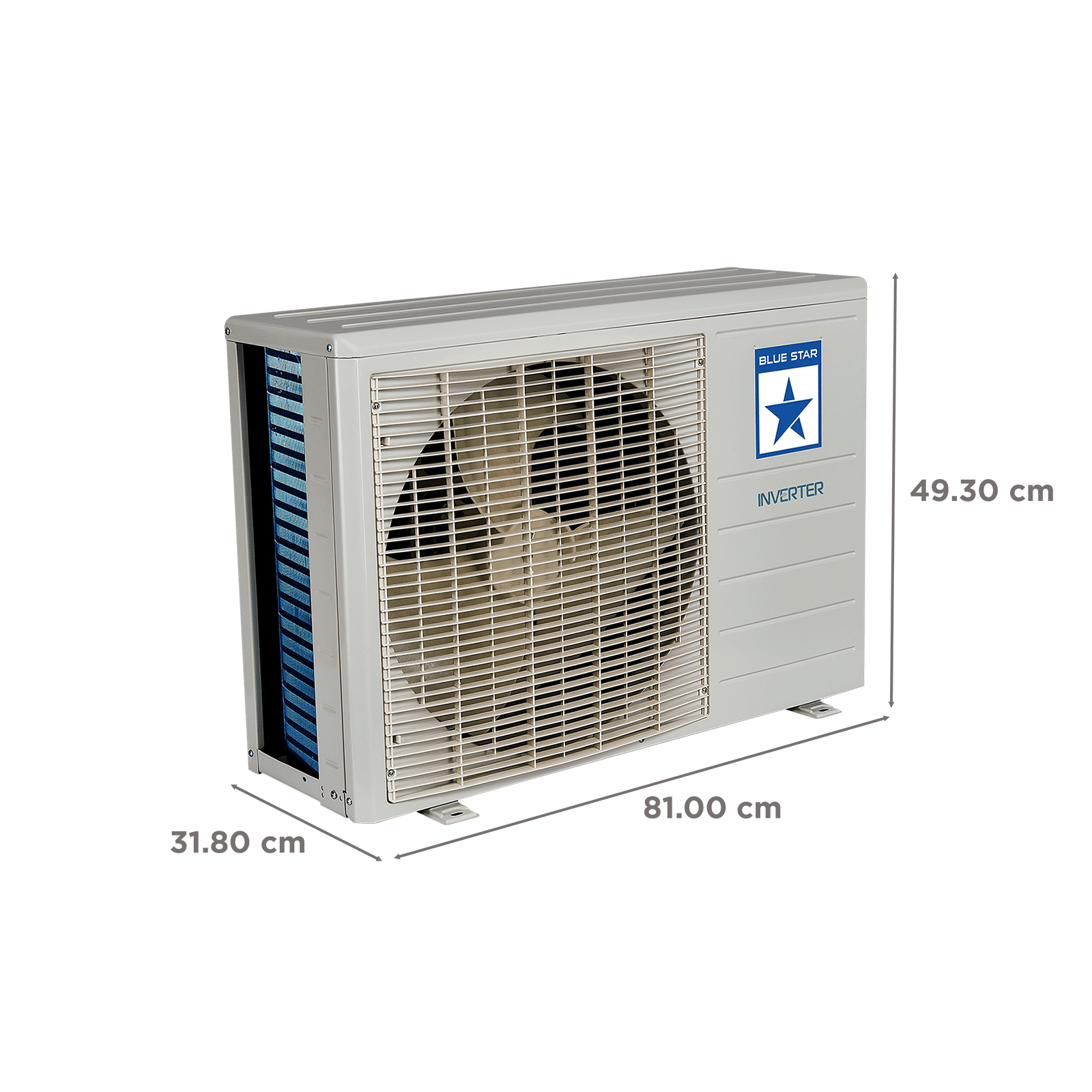 Blue Star M series 5 in 1 Convertible 1 Ton 3 Star Inverter Split AC with Smart Ready (2026 Model, Blue Fin Condenser, IB312MXU) Blue Star M series 5 in 1 Convertible 1 Ton 3 Star Inverter Split AC with Smart Ready (2026 Model, Blue Fin Condenser, IB312MXU)_4