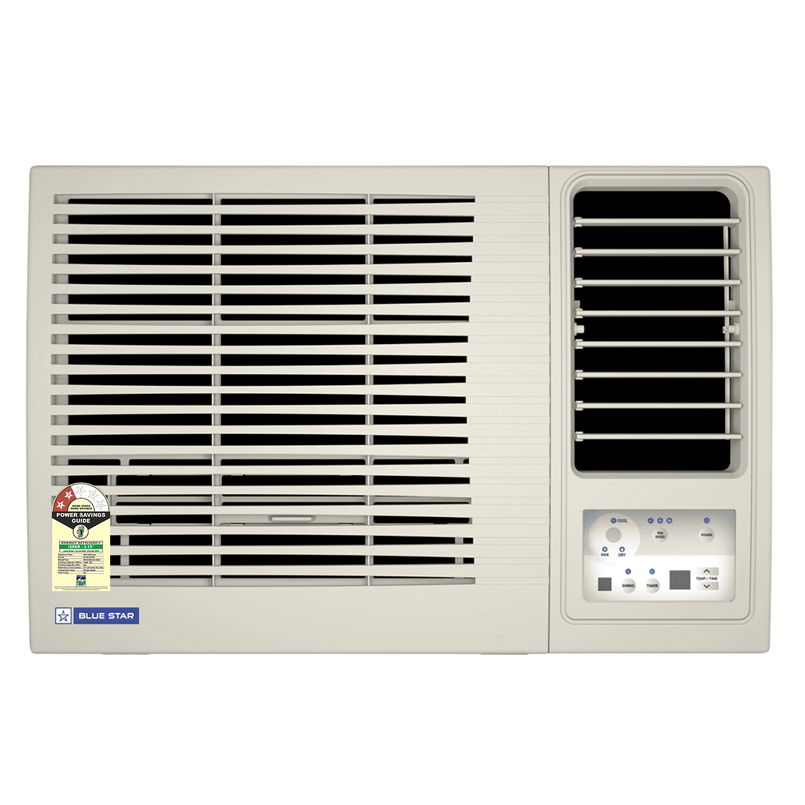 Blue Star 0.8 Ton 2 Star Fixed Speed Window AC (2026 Model, Copper Condenser, WFA209LXU) Blue Star 0.8 Ton 2 Star Fixed Speed Window AC (2026 Model, Copper Condenser, WFA209LXU)_1