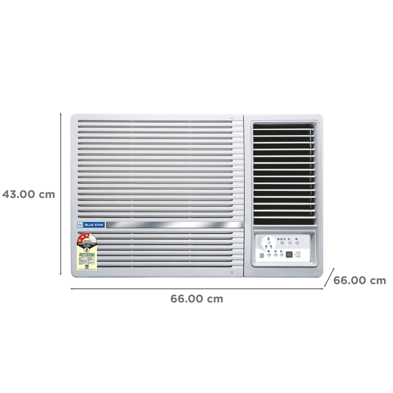 Blue Star 1 Ton 3 Star Fixed Speed Window AC (2026 Model, Copper Condenser, WFA312LXU) Blue Star 1 Ton 3 Star Fixed Speed Window AC (2026 Model, Copper Condenser, WFA312LXU)_3