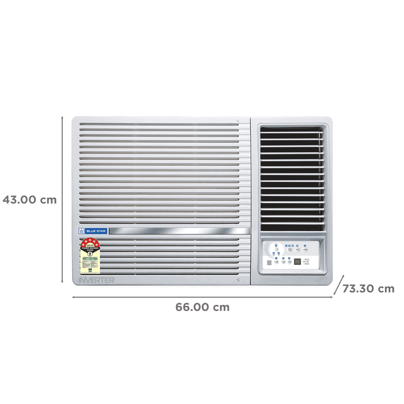 Blue Star 5 in 1 Convertible 1.5 Ton 5 Star Inverter Window AC with Humidity Control (2026 Model, Copper Condenser, WIA518LXU) Blue Star 5 in 1 Convertible 1.5 Ton 5 Star Inverter Window AC with Humidity Control (2026 Model, Copper Condenser, WIA518LXU)_3