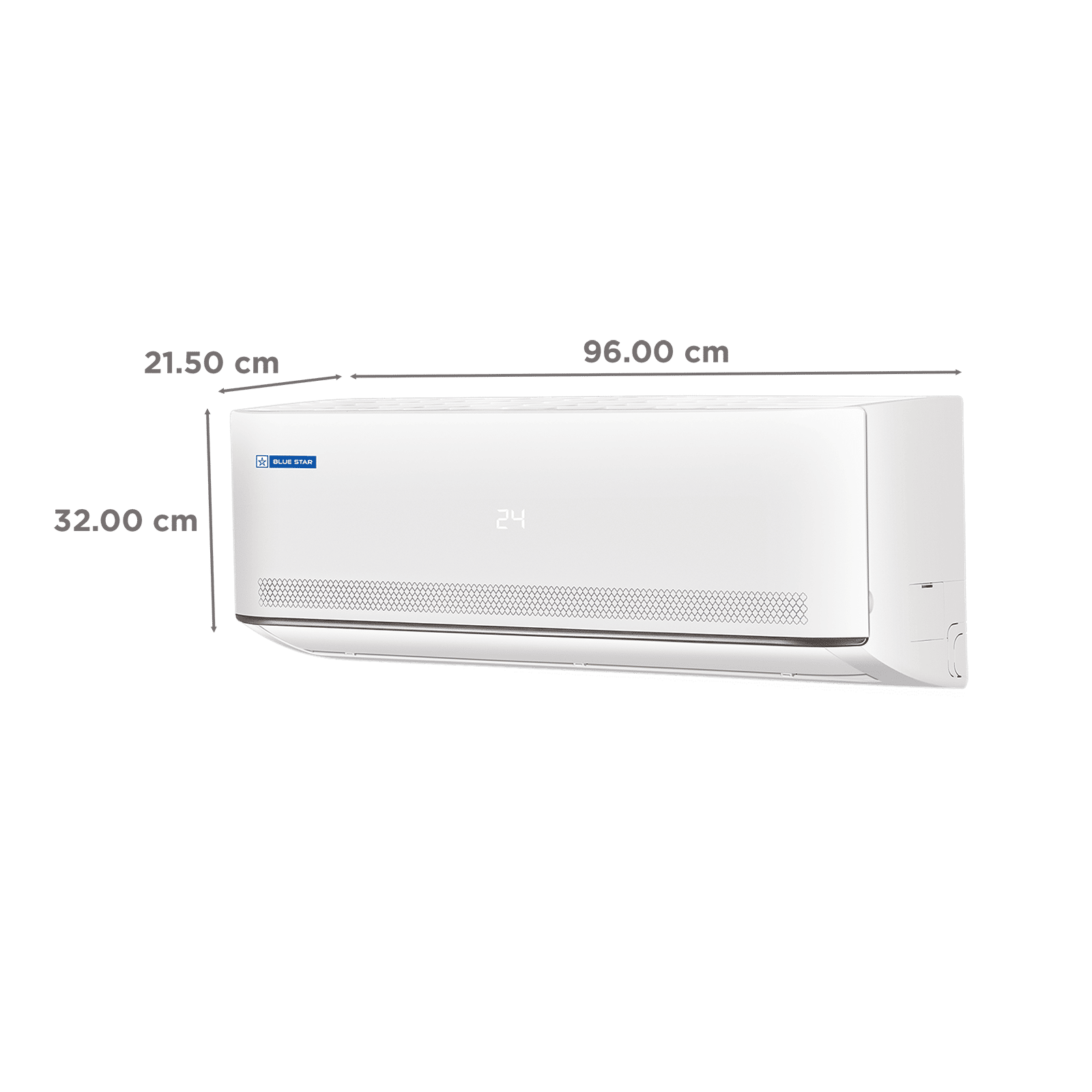 Blue Star C Series 5 in 1 Convertible 1.5 Ton 3 Star Inverter Split AC with 4 Way Swing (2026 Model, Blue Fin Condenser, IC318MXU)_3
