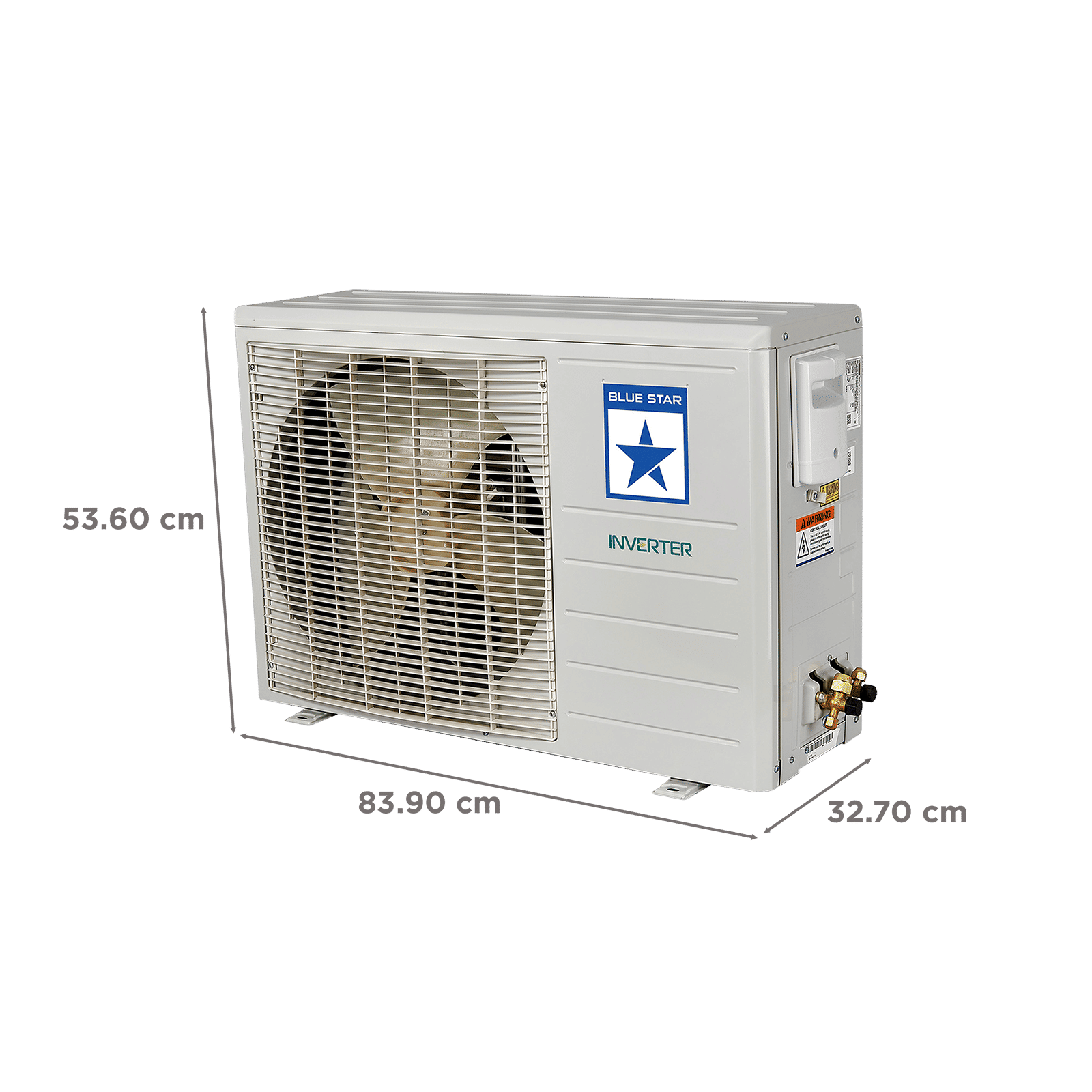 Blue Star C Series 5 in 1 Convertible 1.5 Ton 3 Star Inverter Split AC with 4 Way Swing (2026 Model, Blue Fin Condenser, IC318MXU)_4