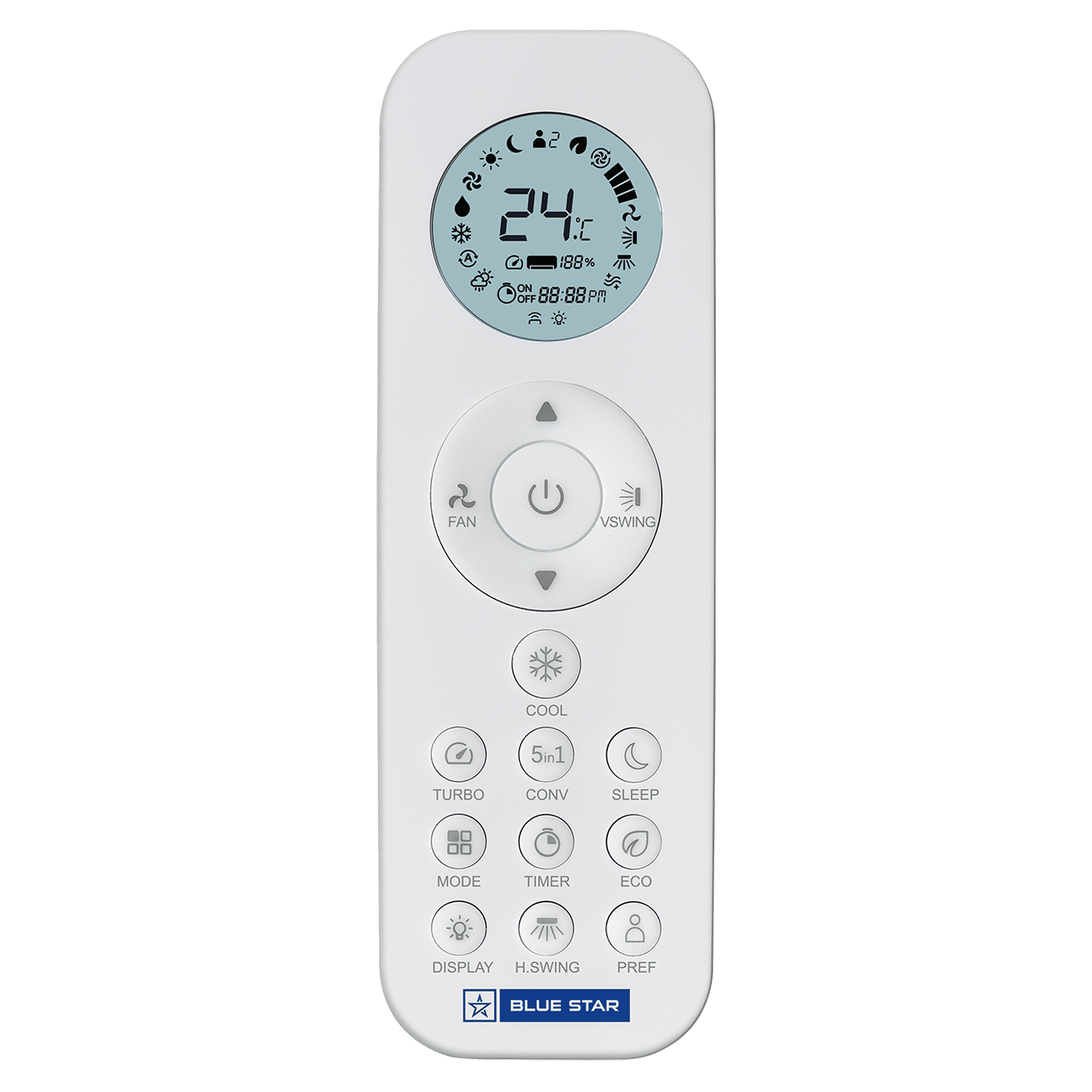 Blue Star C Series 5 in 1 Convertible 1.5 Ton 3 Star Inverter Split Smart AC with Voice Command Technology (2026 Model, Blue Fin Condenser, IC318MXUS)_7