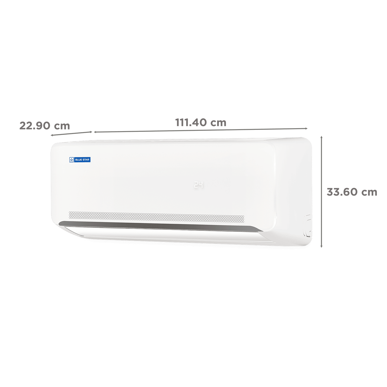 Blue Star N Series 5 in 1 Convertible 1.5 Ton 5 Star Inverter Split AC with Turbo Cool (2026 Model, Blue Fin Condenser, IC518NXU) Blue Star N Series 5 in 1 Convertible 1.5 Ton 5 Star Inverter Split AC with Turbo Cool (2026 Model, Blue Fin Condenser, IC518NXU)_3