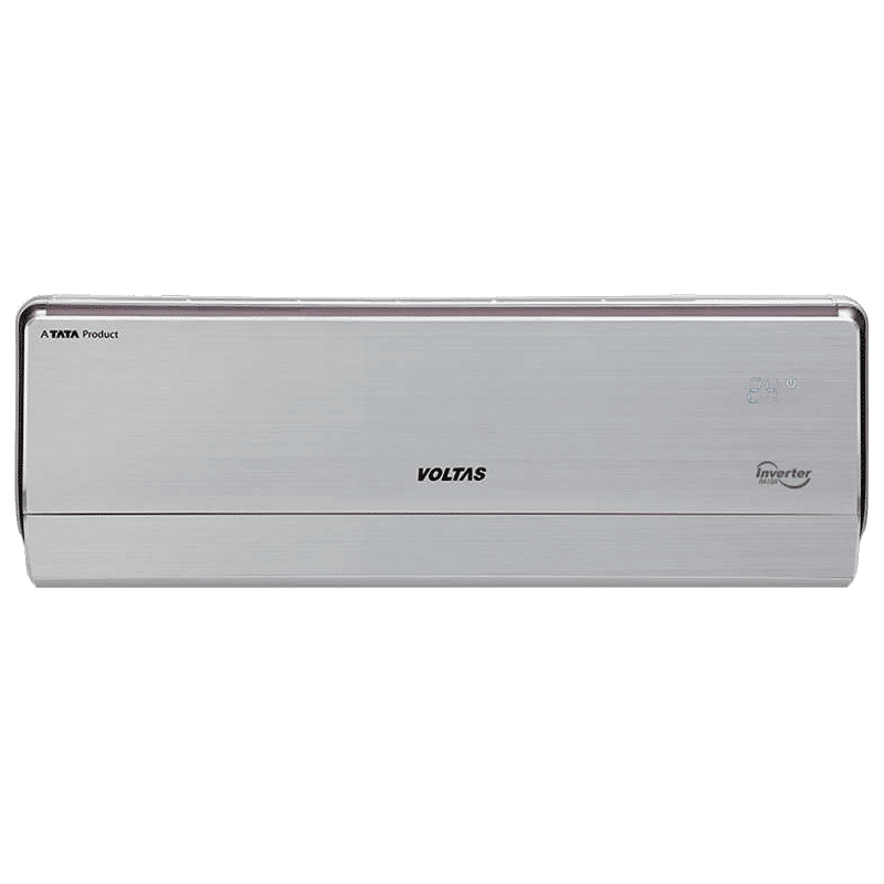 Voltas 1.5 Ton 5 Star Inverter Split AC (Hot & Cold, Copper Condenser, 185VH CROWN AW, Grey) Voltas 1.5 Ton 5 Star Inverter Split AC (Hot & Cold, Copper Condenser, 185VH CROWN AW, Grey)_1
