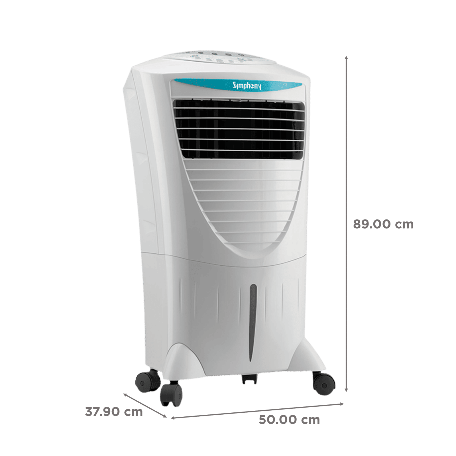 Symphony Hi Cool i 31 Litres Room Air Cooler with i-Pure Technology (Touch Control Panel, White)_2