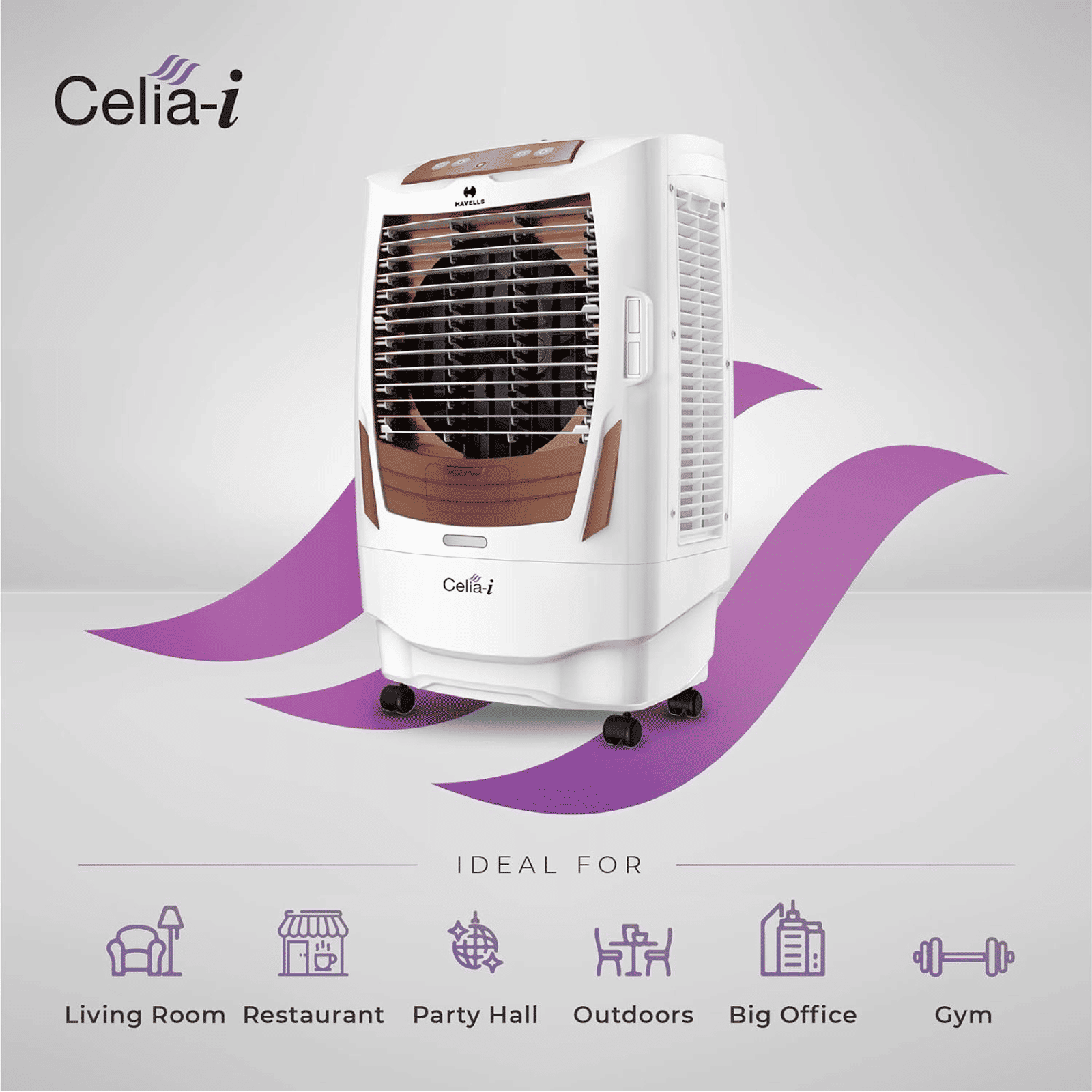 HAVELLS Celia-i 55 litre Desert Air Cooler (GHRACAXK220, White) HAVELLS Celia-i 55 litre Desert Air Cooler (GHRACAXK220, White)_5