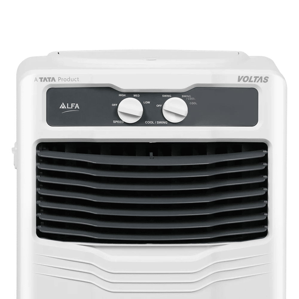VOLTAS Alfa 15 Litres Personal Air Cooler with Thermal Overload Protection (3 Speed Control, White & Grey) VOLTAS Alfa 15 Litres Personal Air Cooler with Thermal Overload Protection (3 Speed Control, White & Grey)_2
