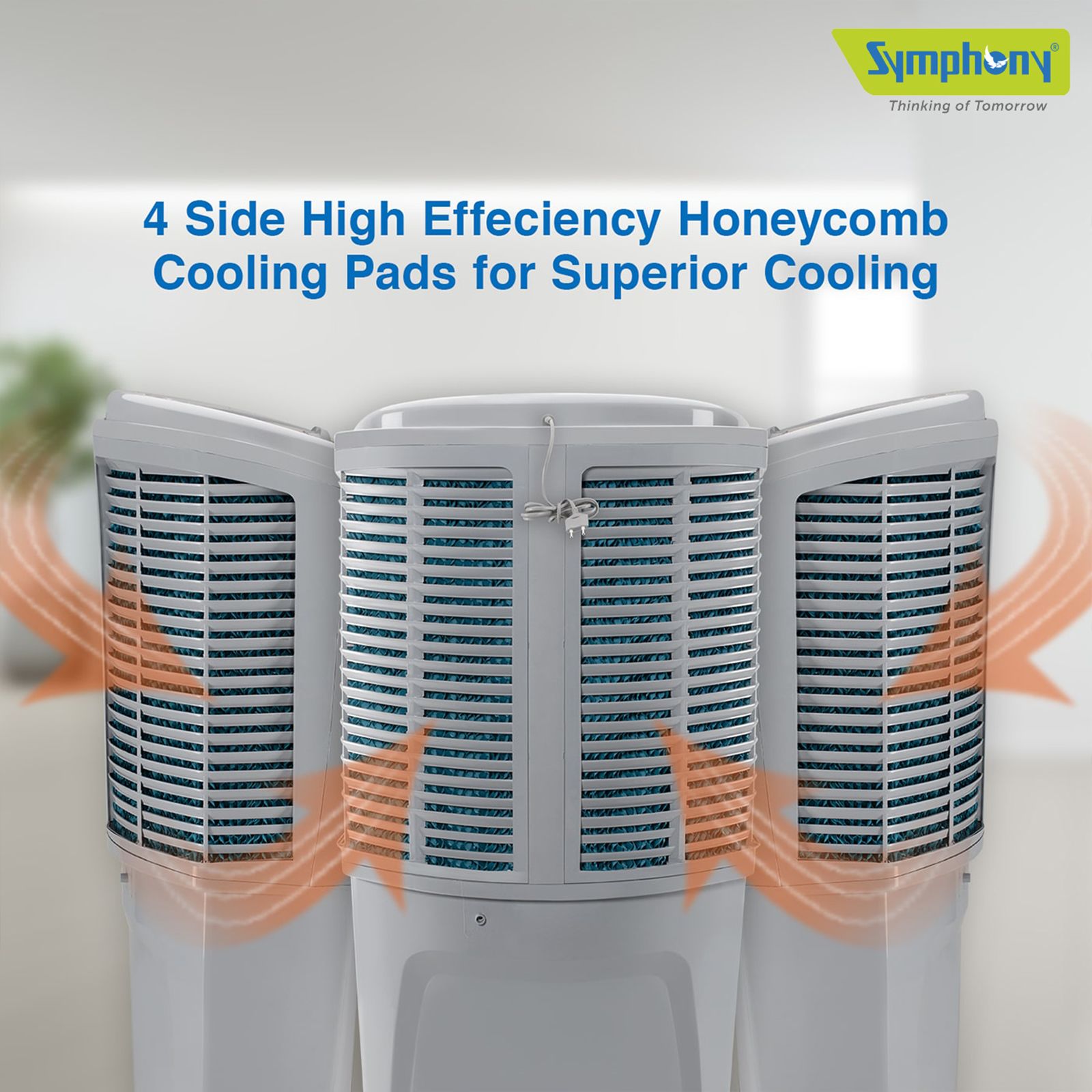 Symphony Winter 80XL i+ 80 Litres Desert Air Cooler with SMPS Technology (Whisper-Quiet Operation, White)_8