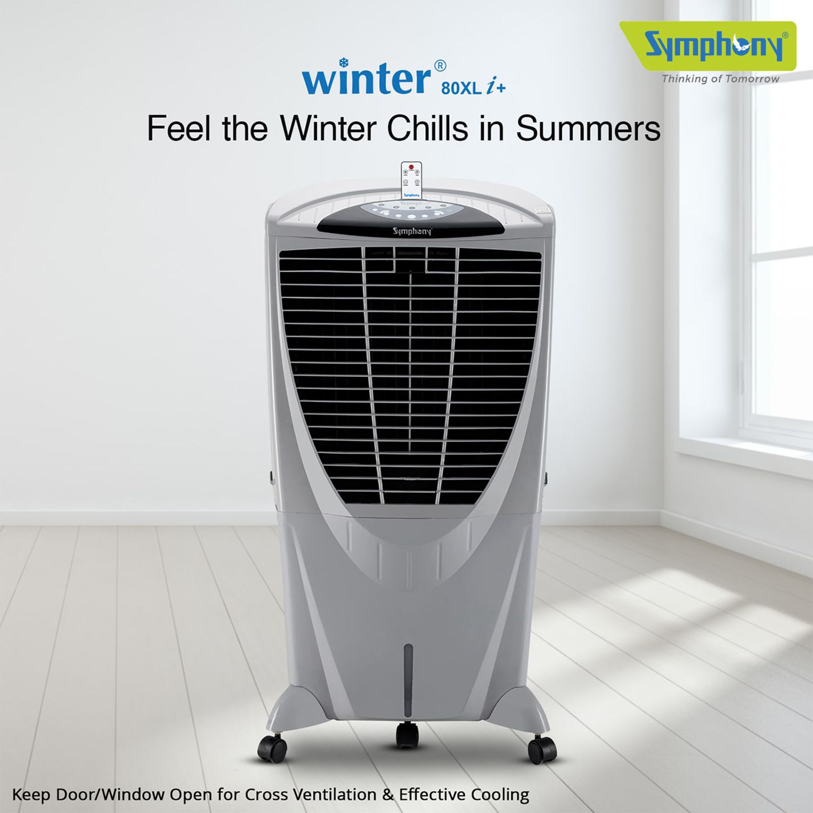 Symphony Winter 80XL i+ 80 Litres Desert Air Cooler with SMPS Technology (Whisper-Quiet Operation, White)_10