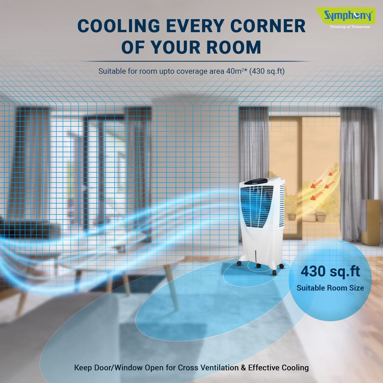 Symphony Winter 80XL i+ 80 Litres Desert Air Cooler with SMPS Technology (Whisper-Quiet Operation, White)_17