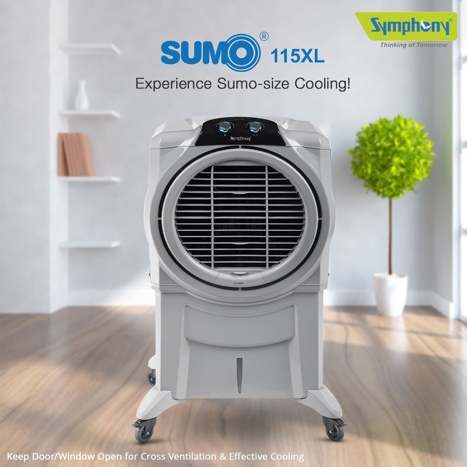 Symphony Sumo 115 XL 115 Litres Desert Air Cooler with i-Pure Technology (Anti-Spill Inlet, White) Symphony Sumo 115 XL 115 Litres Desert Air Cooler with i-Pure Technology (Anti-Spill Inlet, White)_18
