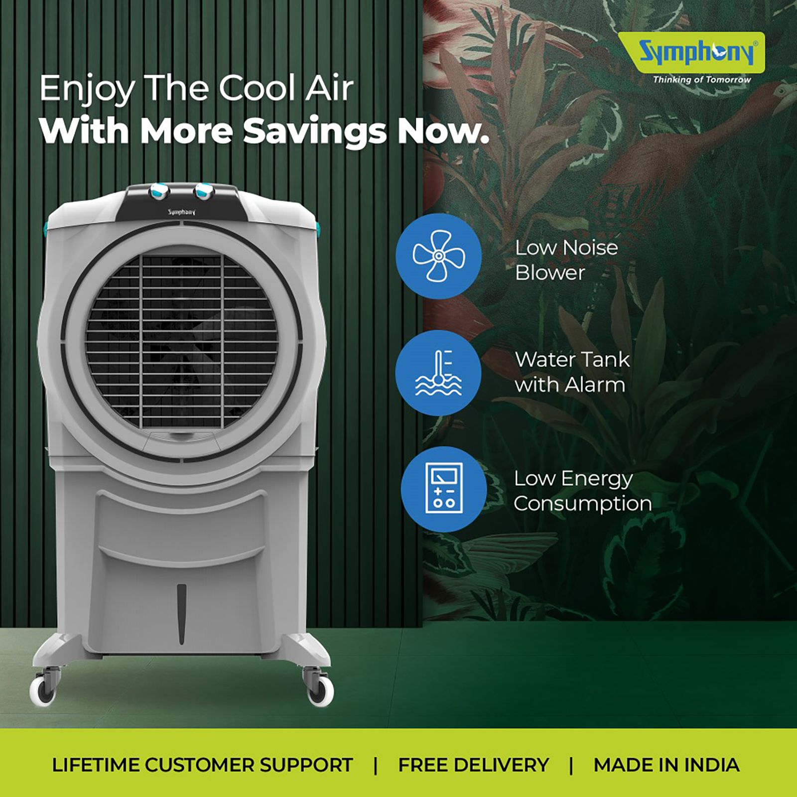 Symphony Sumo 115 XL 115 Litres Desert Air Cooler with i-Pure Technology (Anti-Spill Inlet, White) Symphony Sumo 115 XL 115 Litres Desert Air Cooler with i-Pure Technology (Anti-Spill Inlet, White)_19