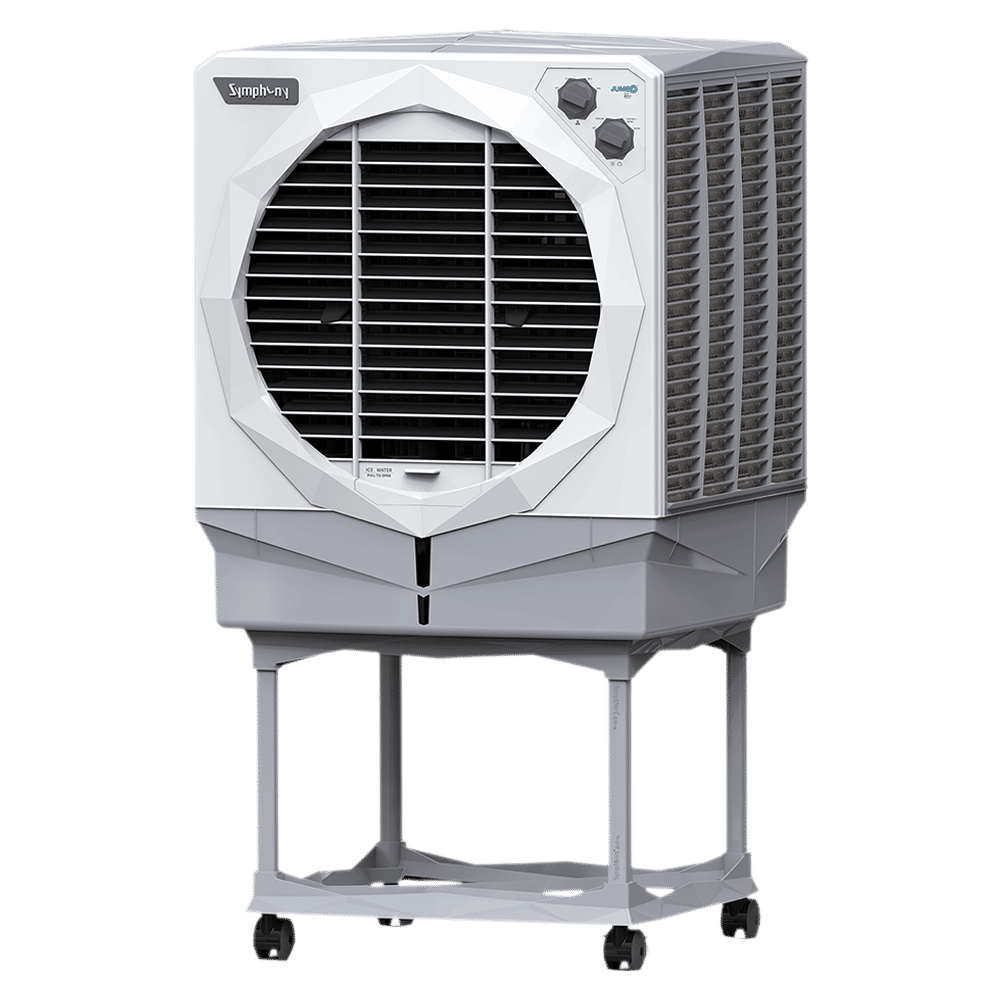 Symphony Jumbo 65 Plus 61 Litres Desert Air Cooler with Auto Louver Movement (Ice Chamber, White) Symphony Jumbo 65 Plus 61 Litres Desert Air Cooler with Auto Louver Movement (Ice Chamber, White)_6