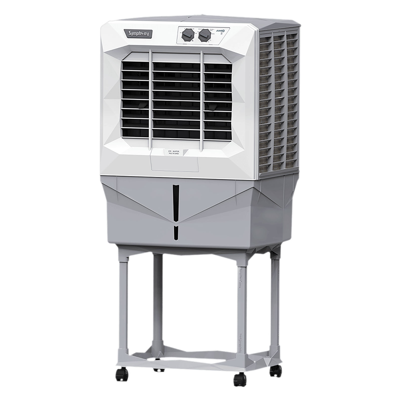 Symphony Jumbo 45DB 41 Litres Desert Air Cooler with Auto Louver Movement (Ice Chamber, White)_7