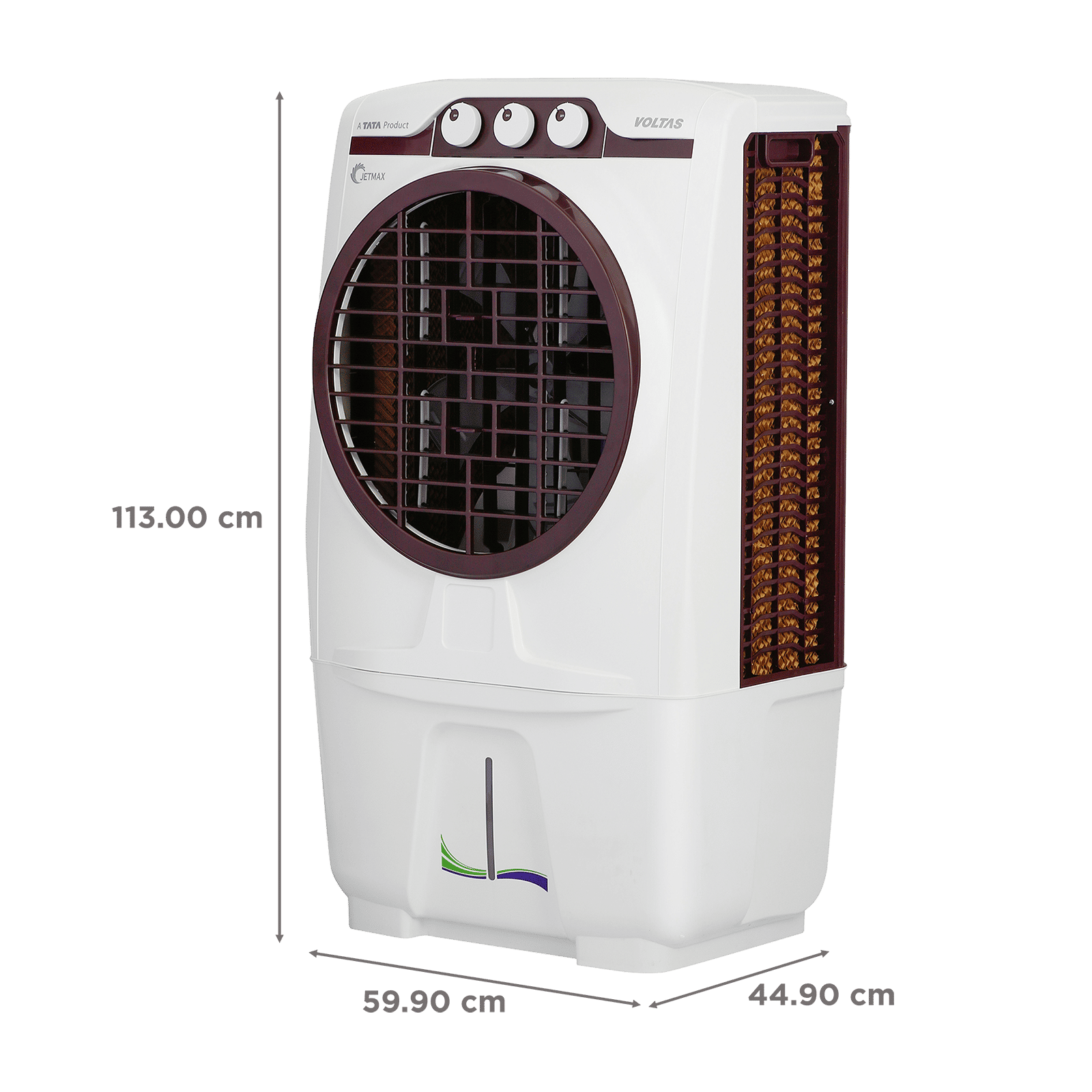 VOLTAS 70 Litres Desert Air Cooler (Water Level Indicator, JetMax 70, White) VOLTAS 70 Litres Desert Air Cooler (Water Level Indicator, JetMax 70, White)_2