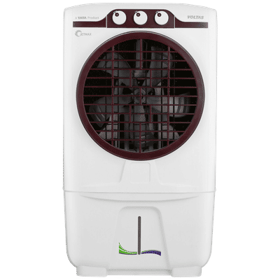 VOLTAS 70 Litres Desert Air Cooler (Water Level Indicator, JetMax 70, White)