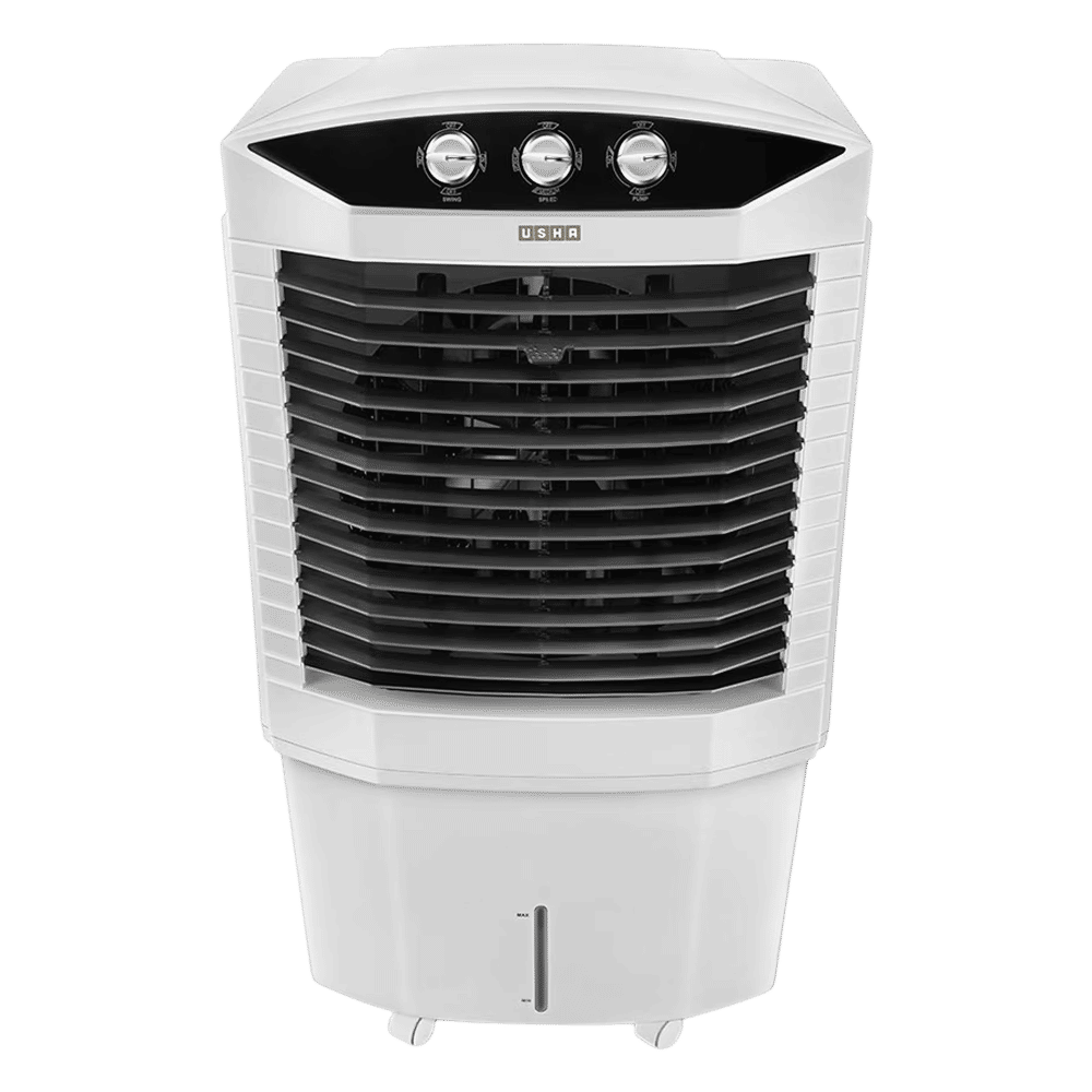 USHA Dynamo 90 Litres Desert Air Cooler with Low Power Consumption (Thermal Overload Protection, White) USHA Dynamo 90 Litres Desert Air Cooler with Low Power Consumption (Thermal Overload Protection, White)_10