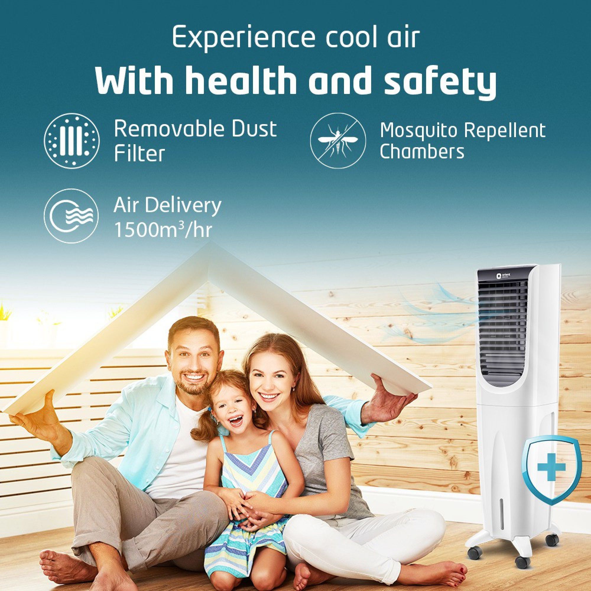 Orient Ultimo 40 Litres Tower Air Cooler (Prevents Mosquito Breeding, CT4002HR, White)_5