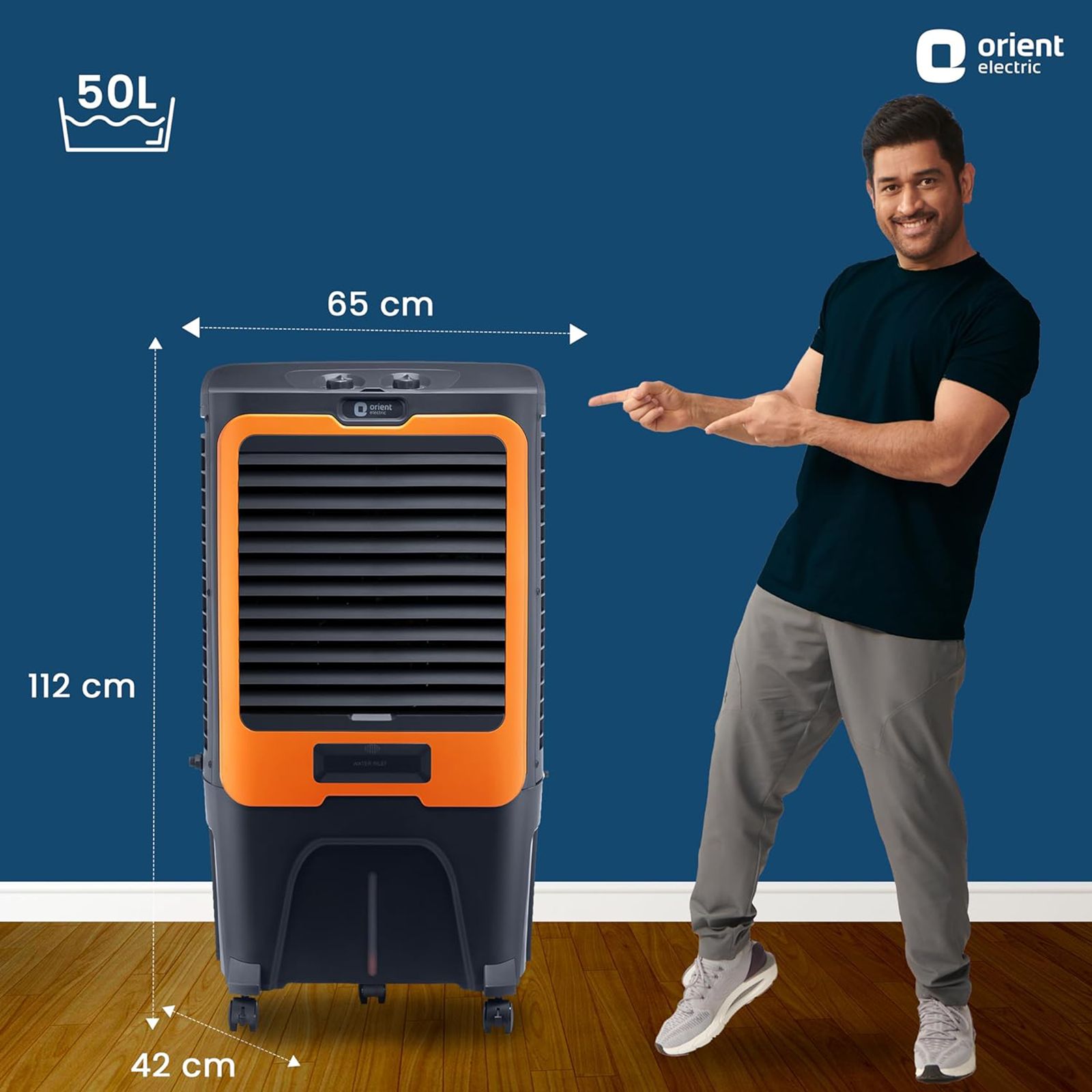 Orient Ultimo 50 Litres Desert Air Cooler with Aerofan Technology (Ice Chamber, Grey) Orient Ultimo 50 Litres Desert Air Cooler with Aerofan Technology (Ice Chamber, Grey)_9