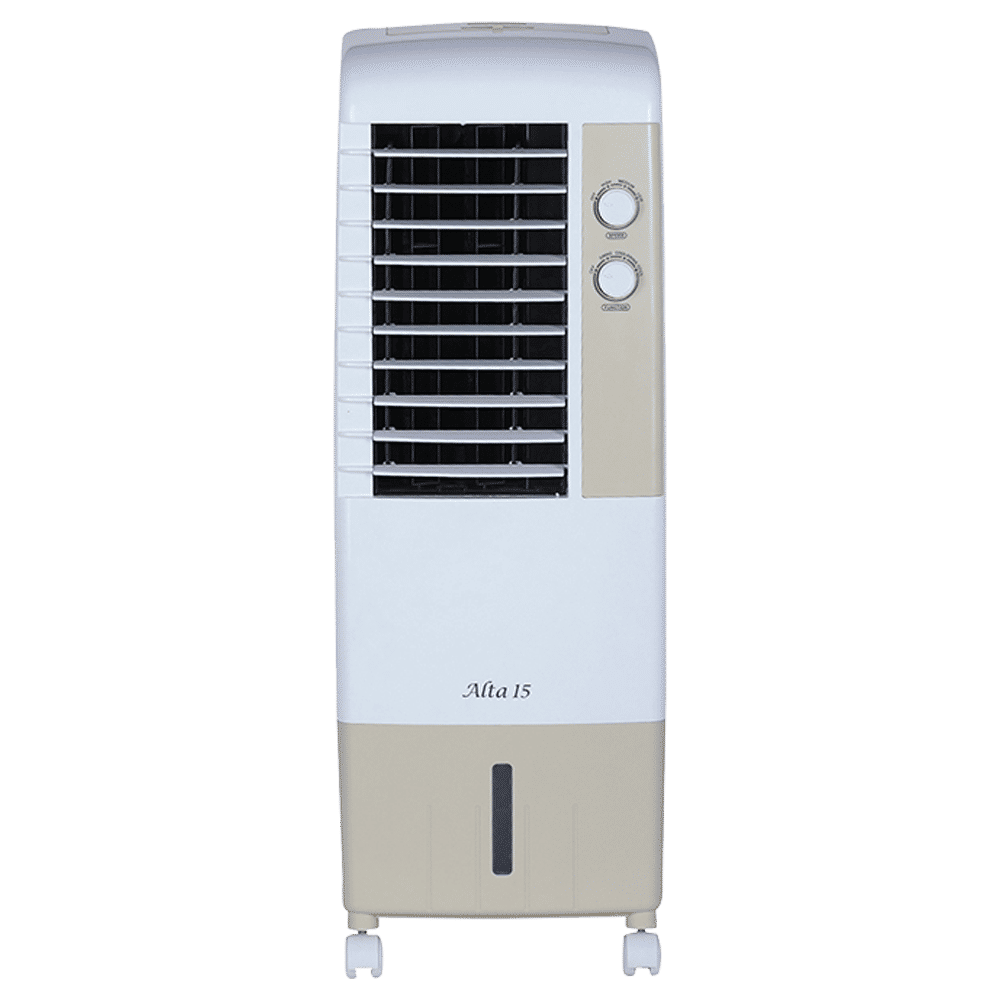KENSTAR Alta 15 Litres Tower Air Cooler (Inverter Compatible, KCLALTGY015BMH-ELM, Golden Yellow) KENSTAR Alta 15 Litres Tower Air Cooler (Inverter Compatible, KCLALTGY015BMH-ELM, Golden Yellow)_1