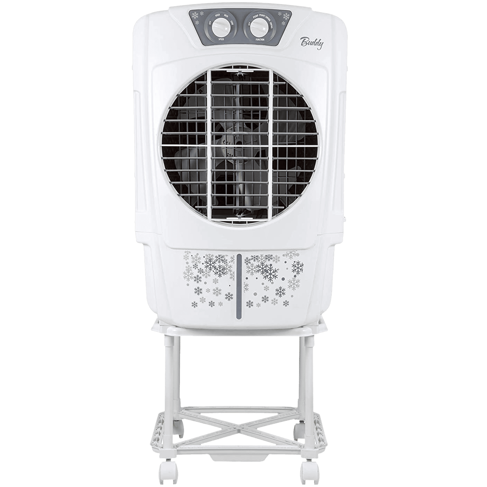 USHA BUDDY 45 Litres Desert Air Cooler with Inverter Compatible (Thermal Overload Protection, White)_1