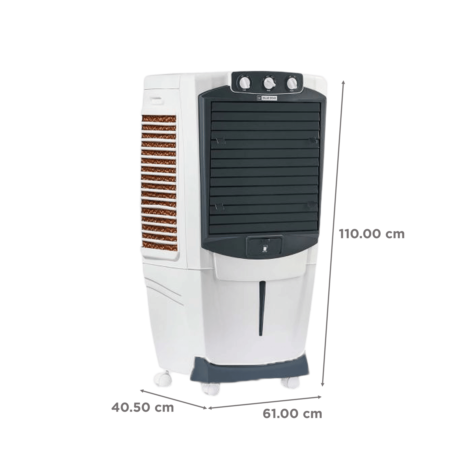 Blue Star Aura 60 Litres Desert Air Cooler (Anti-Microbial, DA60PMC, White/Grey)_2