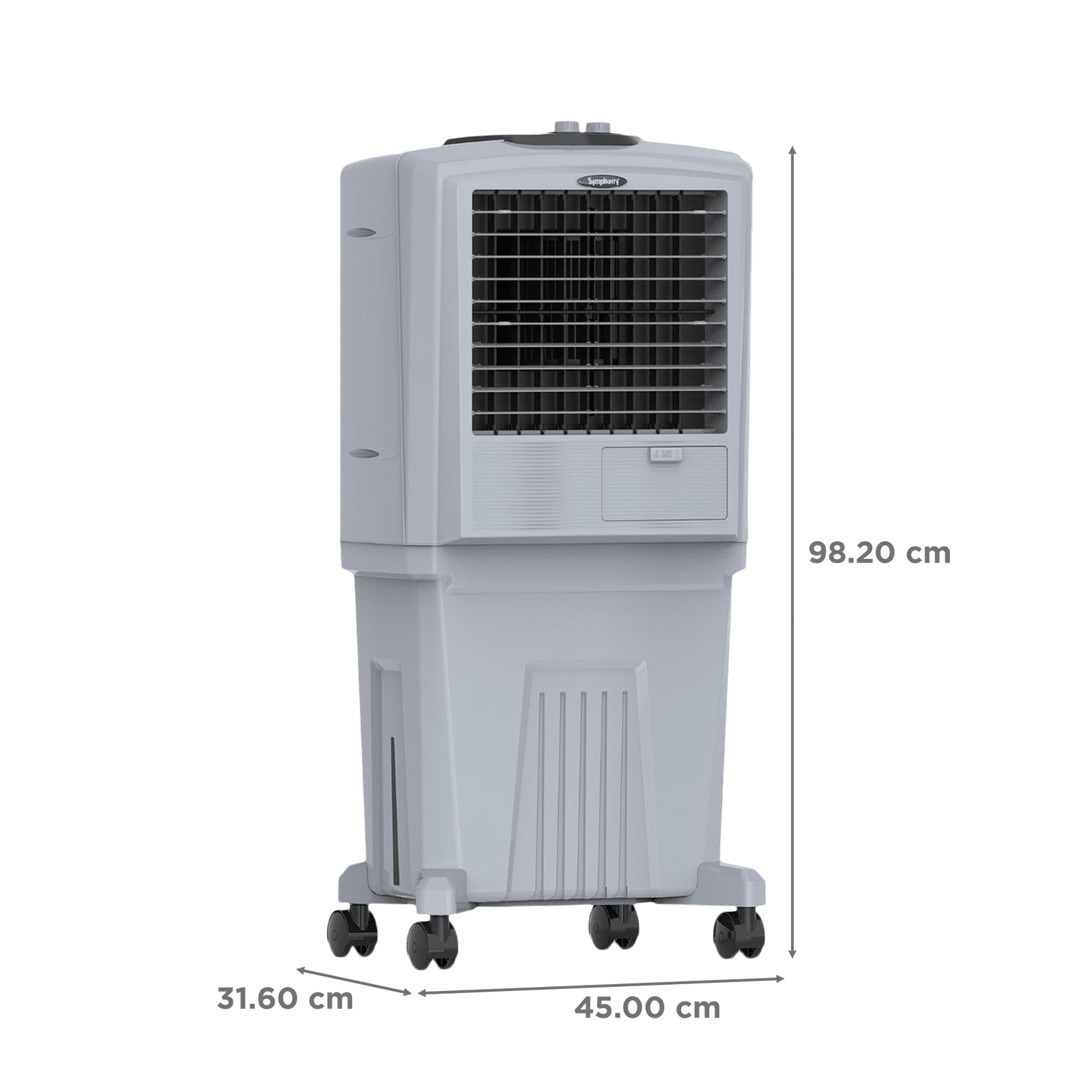Symphony HiFLO 40 Litres Room Air Cooler with i-Pure Technology (Cool Flow Dispenser, Light Grey) Symphony HiFLO 40 Litres Room Air Cooler with i-Pure Technology (Cool Flow Dispenser, Light Grey)_2