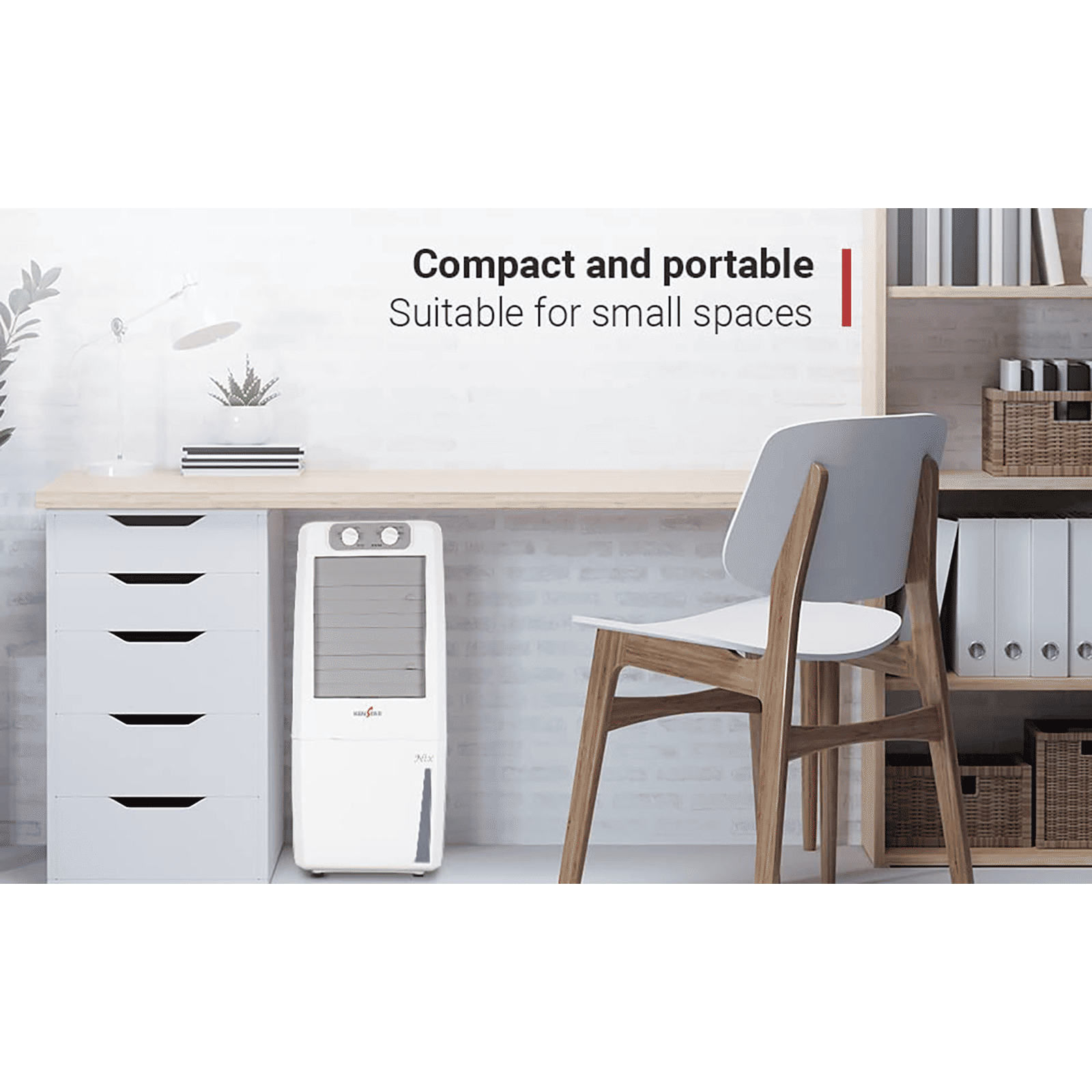 KENSTAR NIX 12 Litres Portable Air Cooler with Inverter Compatible (Quadraflow Technology, White) KENSTAR NIX 12 Litres Portable Air Cooler with Inverter Compatible (Quadraflow Technology, White)_16