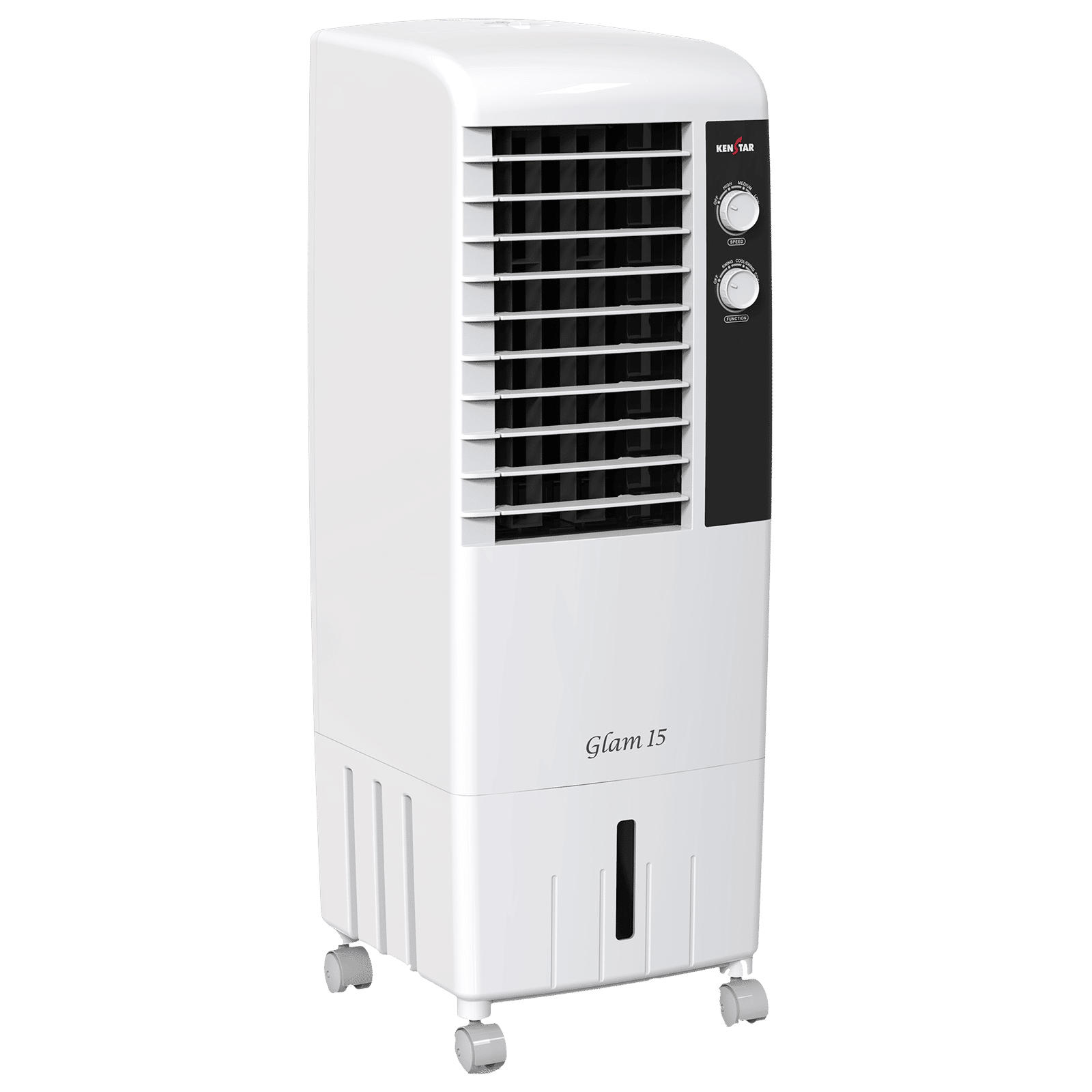 KENSTAR GLAM 15 Litres Tower Air Cooler with Ice Chamber (Dust Net Filter, White) KENSTAR GLAM 15 Litres Tower Air Cooler with Ice Chamber (Dust Net Filter, White)_7