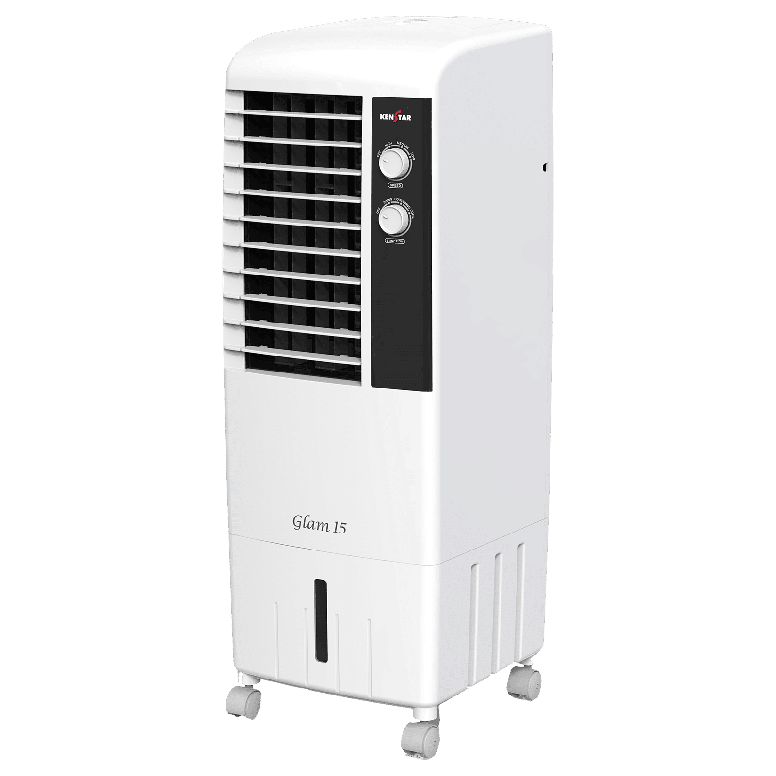 KENSTAR GLAM 15 Litres Tower Air Cooler with Ice Chamber (Dust Net Filter, White) KENSTAR GLAM 15 Litres Tower Air Cooler with Ice Chamber (Dust Net Filter, White)_8