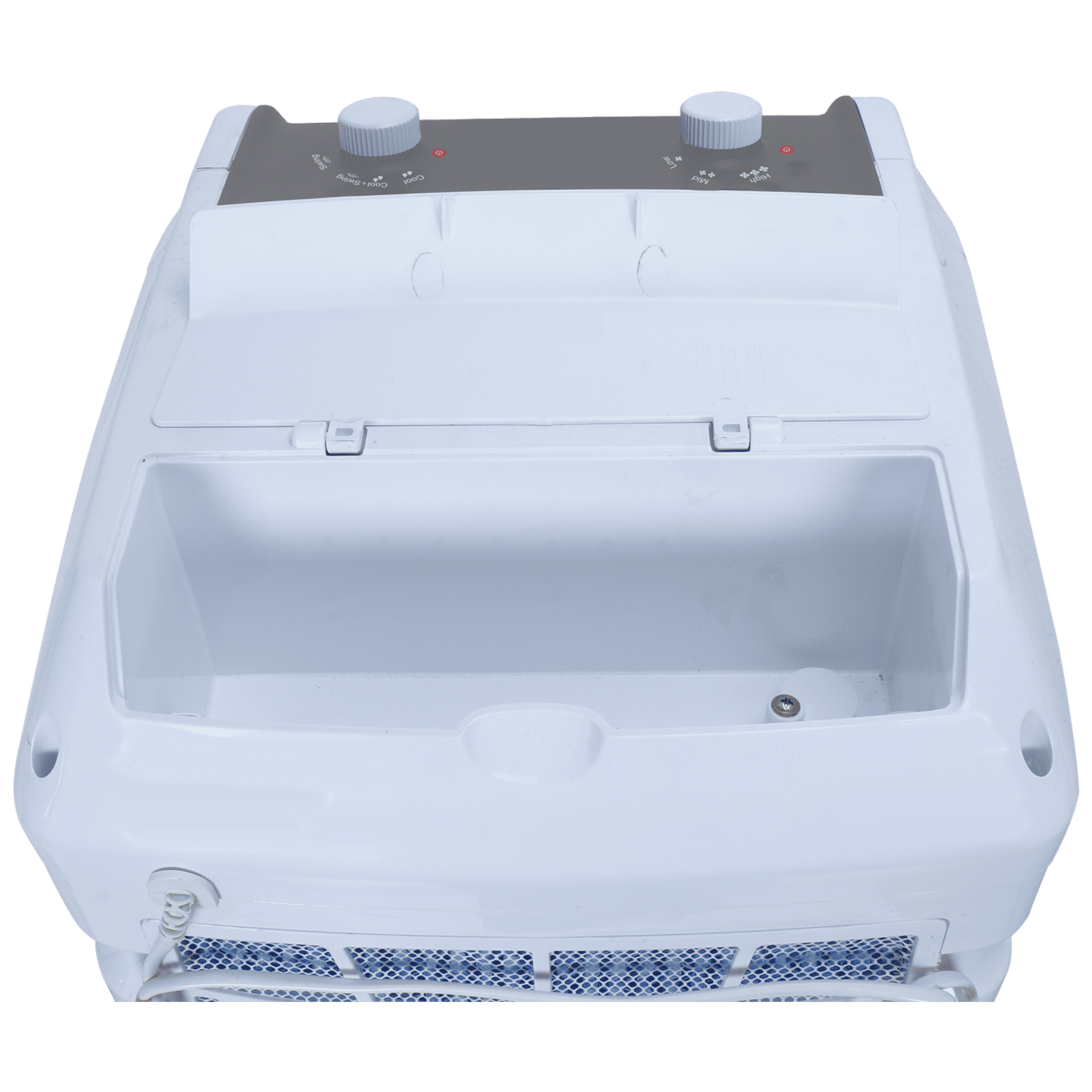 Croma 55 Litres Tower Air Cooler (Anti-bacterial Honeycomb Pad & Tank, White & Grey)_6