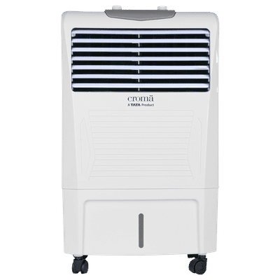 Croma 24 Litres Personal Air Cooler with Inverter Compatible (Water Level Indicator, White)