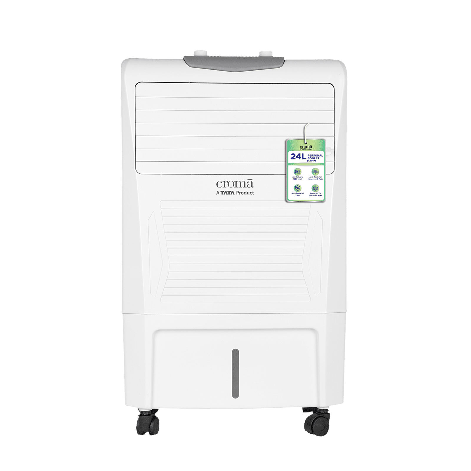 Croma 24 Litres Personal Air Cooler with Inverter Compatible (Water Level Indicator, White) Croma 24 Litres Personal Air Cooler with Inverter Compatible (Water Level Indicator, White)_8