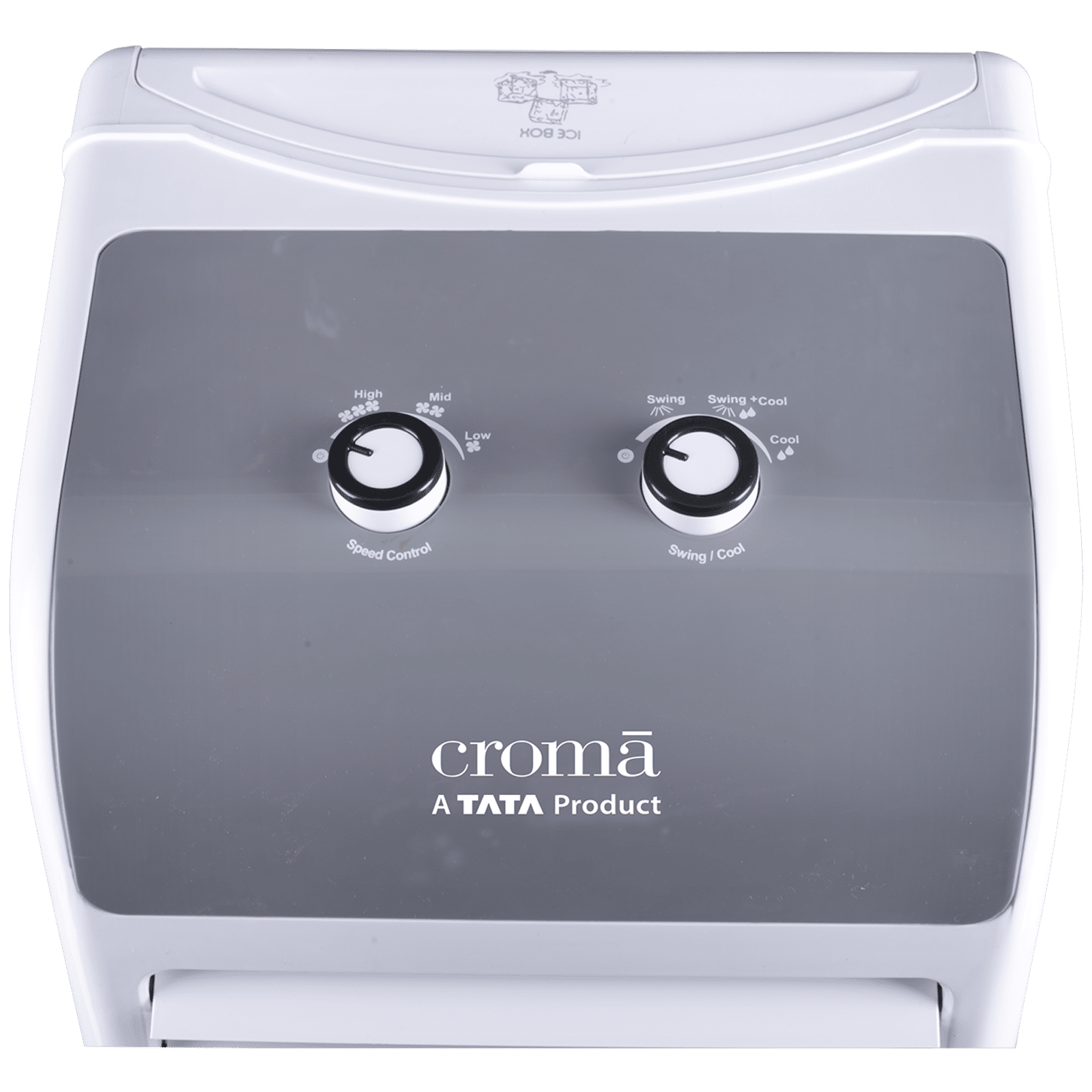 Croma 30 Litres Tower Air Cooler with Inverter Compatible (Ice Chamber, White & Grey) Croma 30 Litres Tower Air Cooler with Inverter Compatible (Ice Chamber, White & Grey)_4