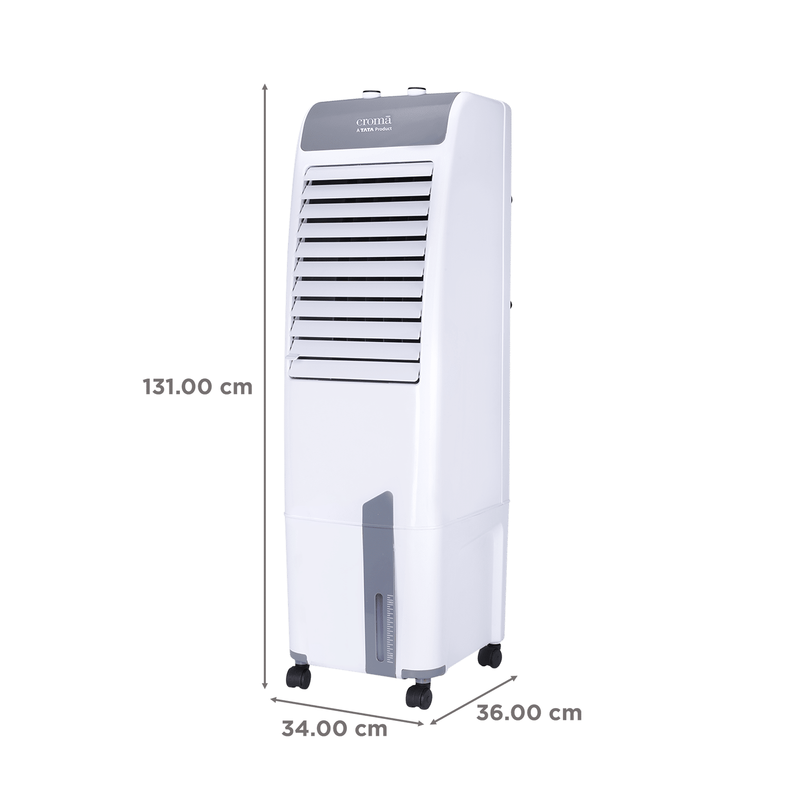 Croma 50 Litres Tower Air Cooler with Inverter Compatible (Ice Chamber, White & Grey) Croma 50 Litres Tower Air Cooler with Inverter Compatible (Ice Chamber, White & Grey)_2