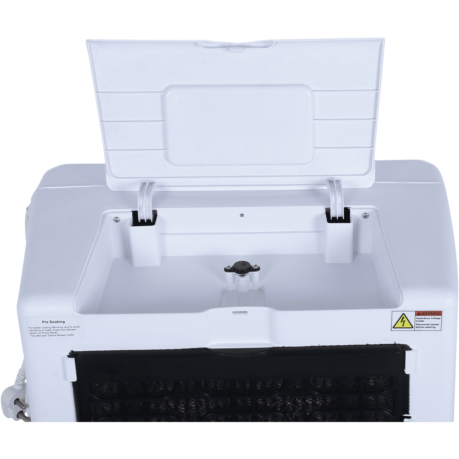 Croma 40 Litres Personal Air Cooler with Inverter Compatible (Ice Chamber, White & Grey)_11