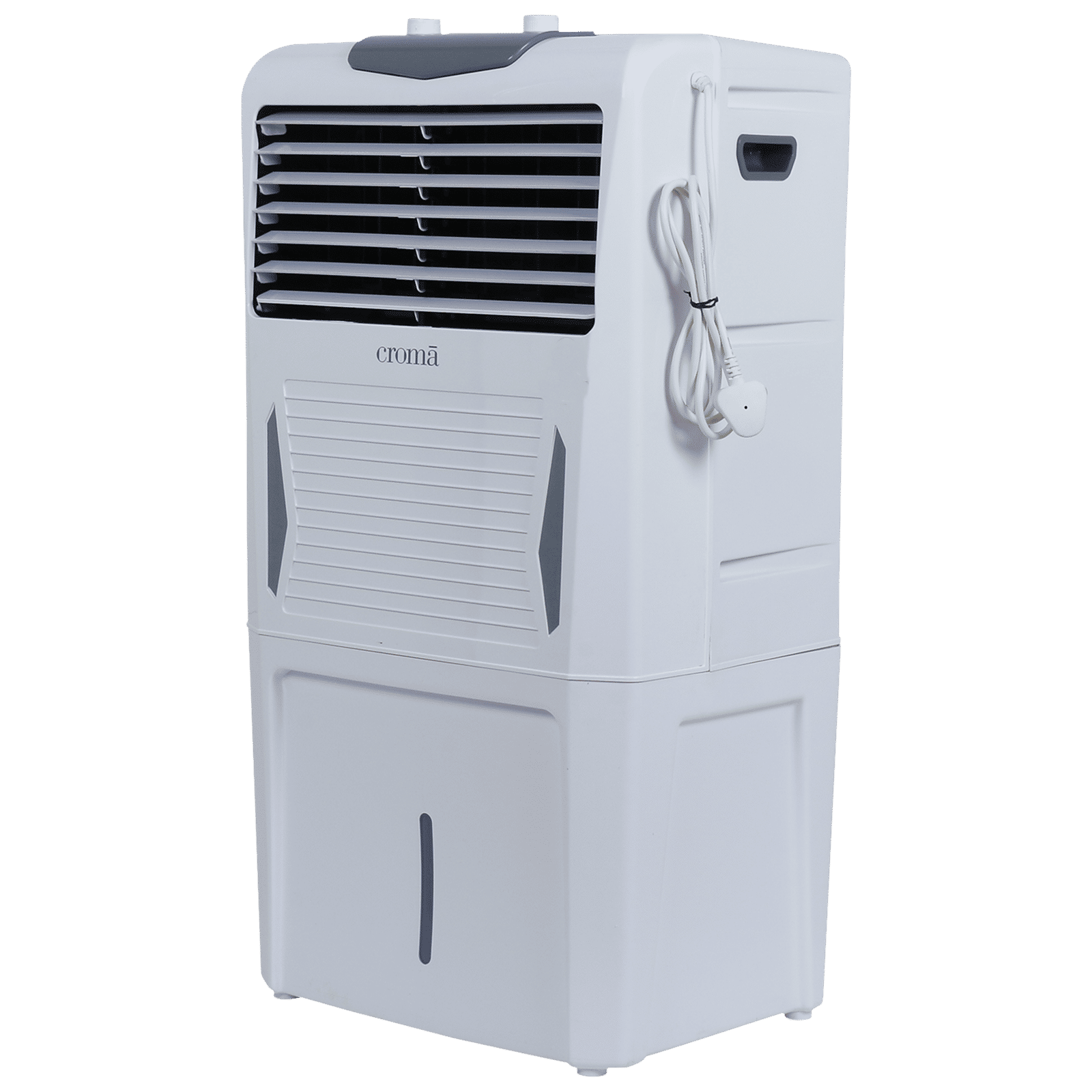 Croma 40 Litres Personal Air Cooler with Inverter Compatible (Ice Chamber, White & Grey)_14