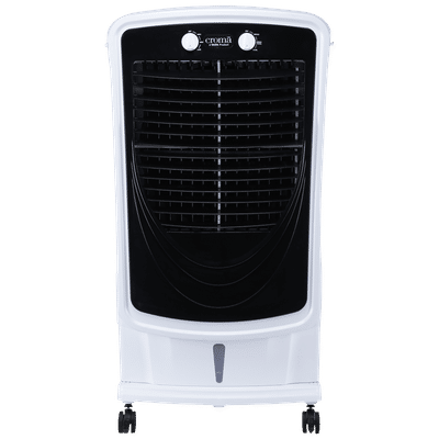 Croma 60 Litres Desert Air Cooler with Inverter Compatible (Evaporative Cooling Technology, White & Black)