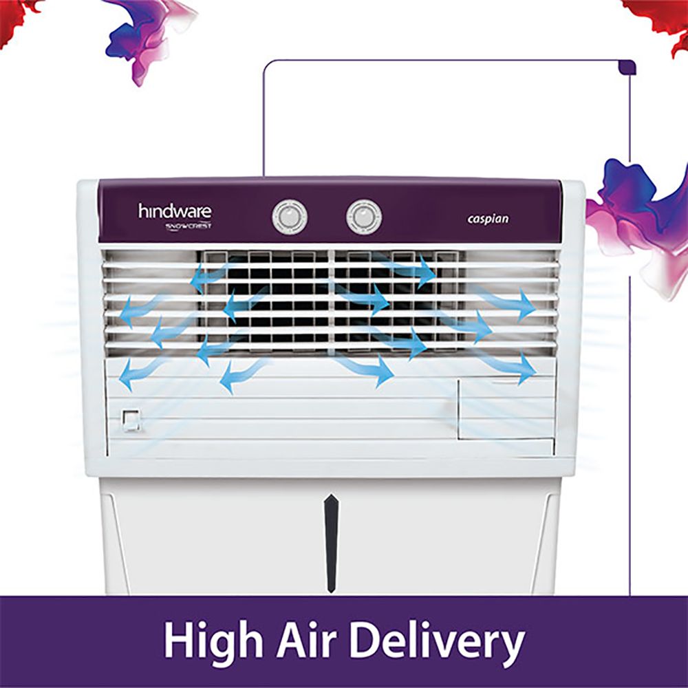 hindware Caspian 50 Litres Window Air Cooler (High Air Delivery, 514471, White) hindware Caspian 50 Litres Window Air Cooler (High Air Delivery, 514471, White)_7