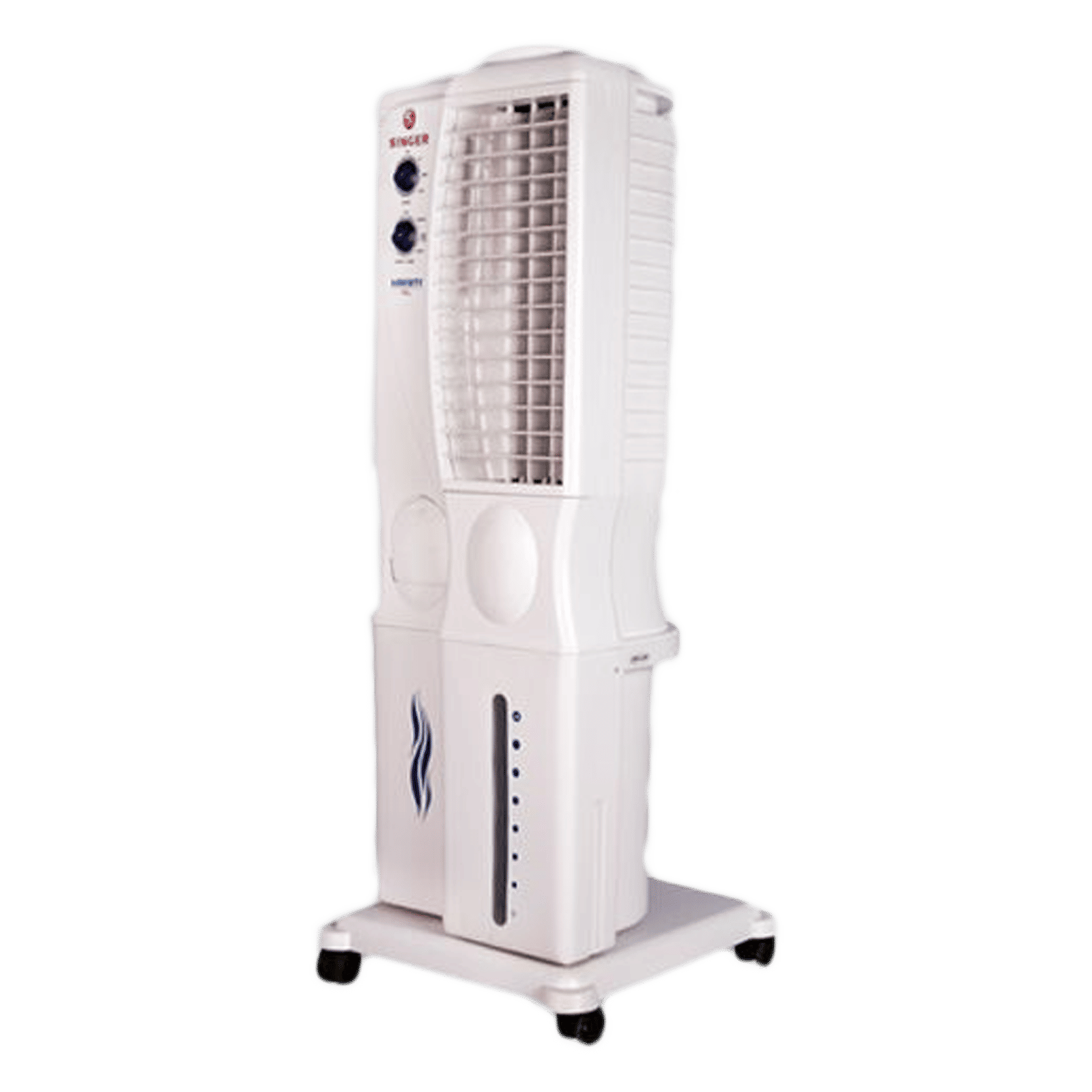 SINGER Liberty Mini 20 Litres Tower Air Cooler (Honeycomb Cooling Pads, Grey and Black) SINGER Liberty Mini 20 Litres Tower Air Cooler (Honeycomb Cooling Pads, Grey and Black)_2