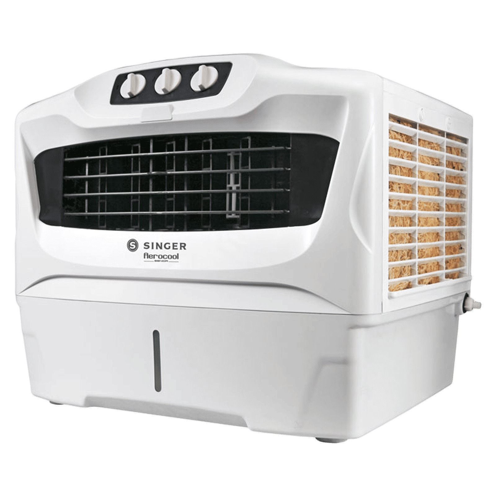 SINGER Aerocool Senior 50 Litres Window Air Cooler (3 Speed Selection, White)_3