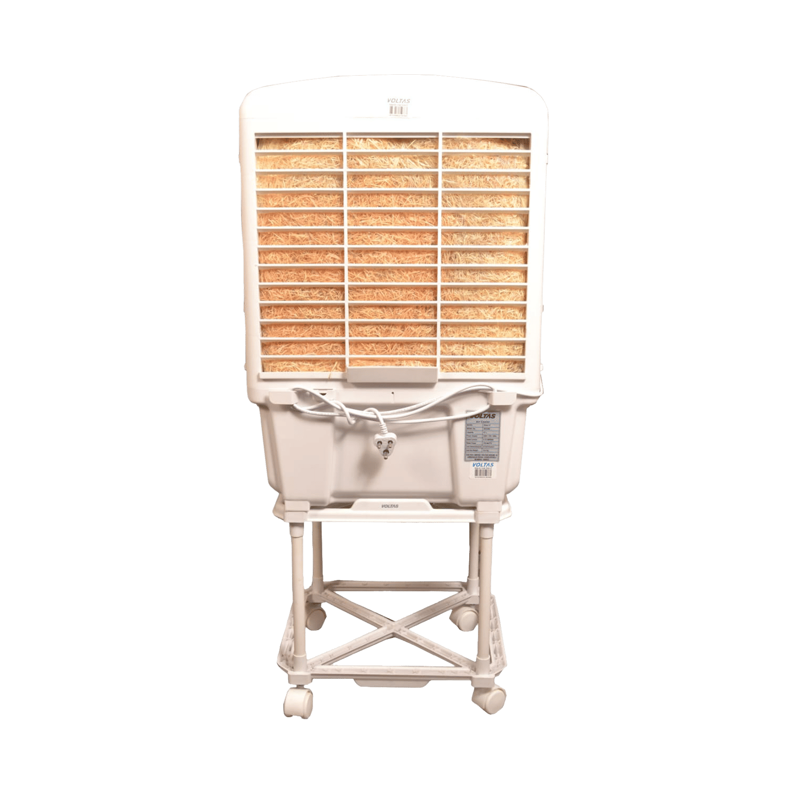 VOLTAS Victor 47 Litres Desert Air Cooler (Inverter Compatible, 4810340, White/Grey)_3