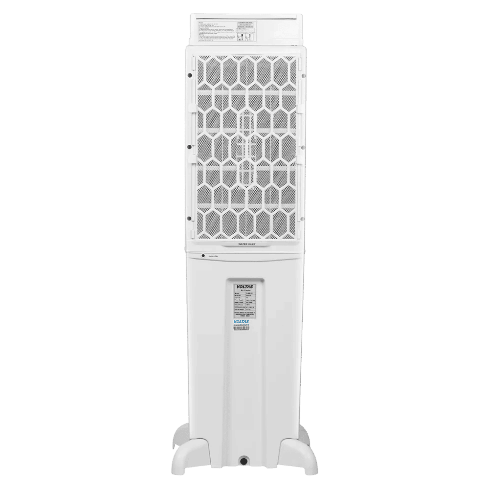 VOLTAS Slimm 55 Litres Tower Air Cooler with Fully Collapsible Louvers (Ice Chamber, White & Grey)_6