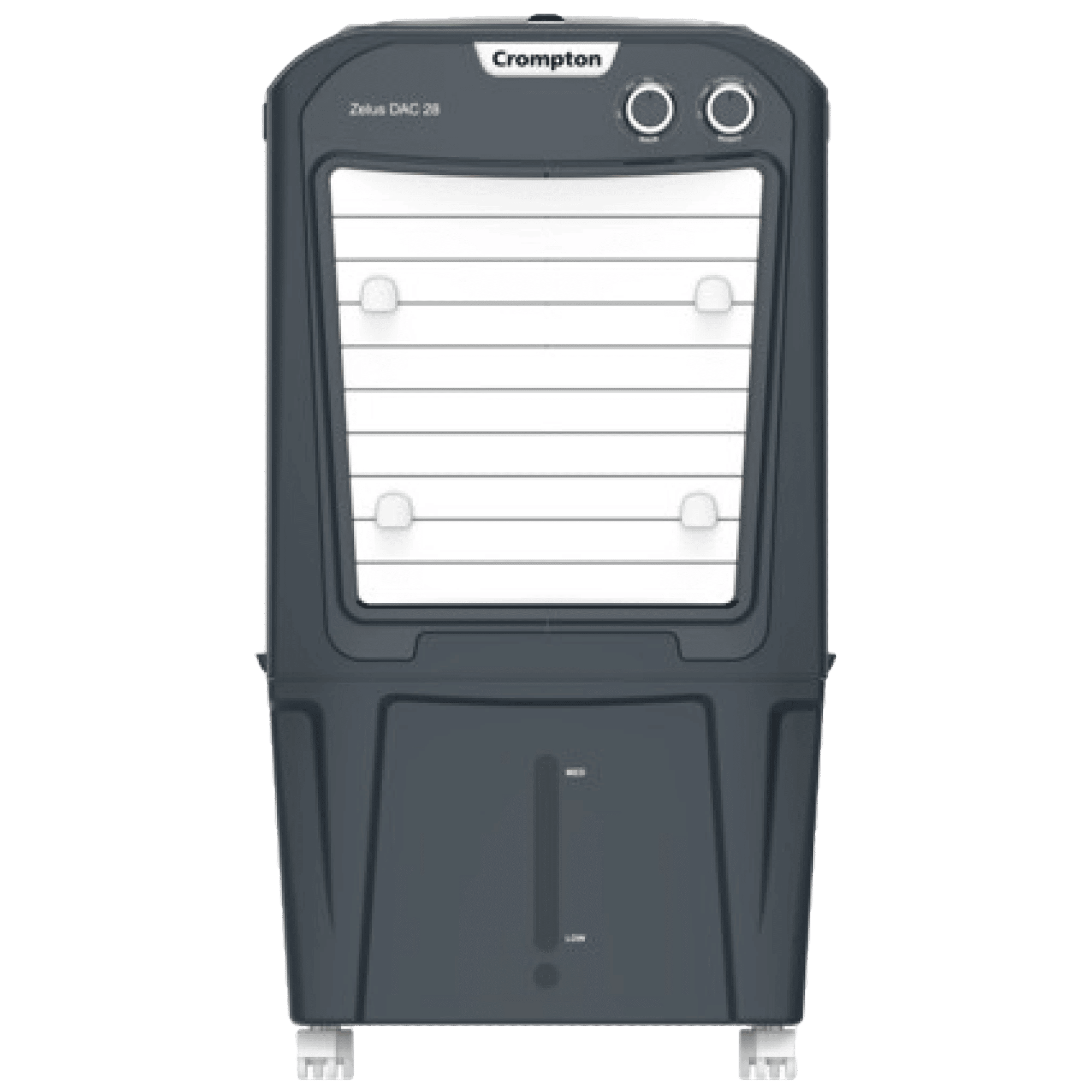 Crompton Zelus 28 Litres Mini Desert Air Cooler (Motor Overload Protector, ACGC-ZELUSDAC28, Grey) Crompton Zelus 28 Litres Mini Desert Air Cooler (Motor Overload Protector, ACGC-ZELUSDAC28, Grey)_1
