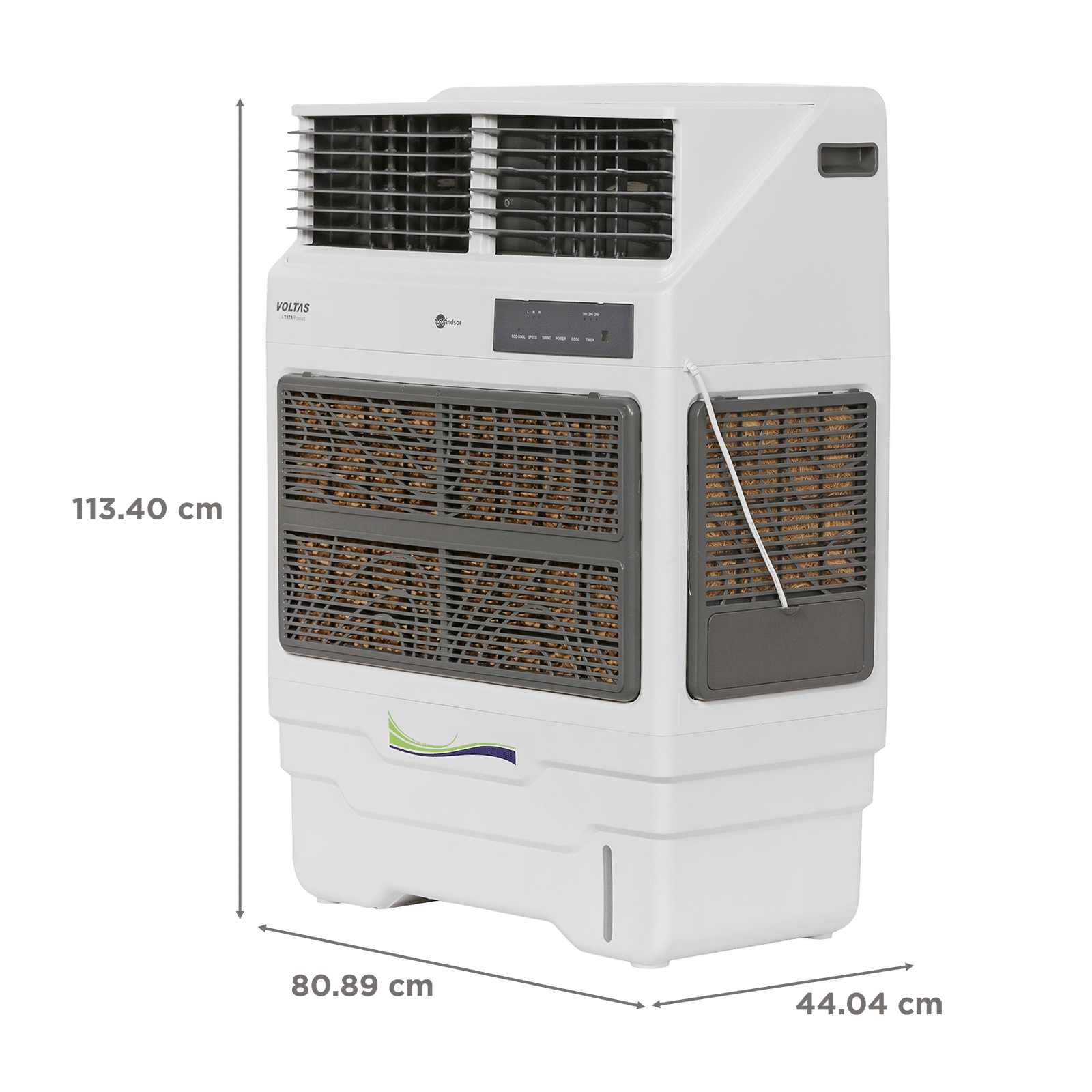 VOLTAS Windsor 65 Litres Room Air Cooler (Remote Control, 4810336, White/Grey) VOLTAS Windsor 65 Litres Room Air Cooler (Remote Control, 4810336, White/Grey)_2