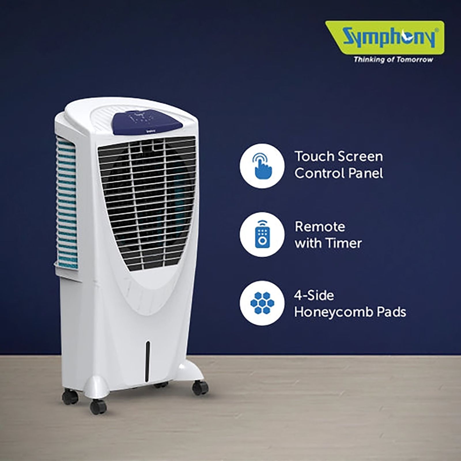 Symphony Winter 80B 80 Litres Desert Air Cooler (BLDC Technology, ACOTO405, White) Symphony Winter 80B 80 Litres Desert Air Cooler (BLDC Technology, ACOTO405, White)_9
