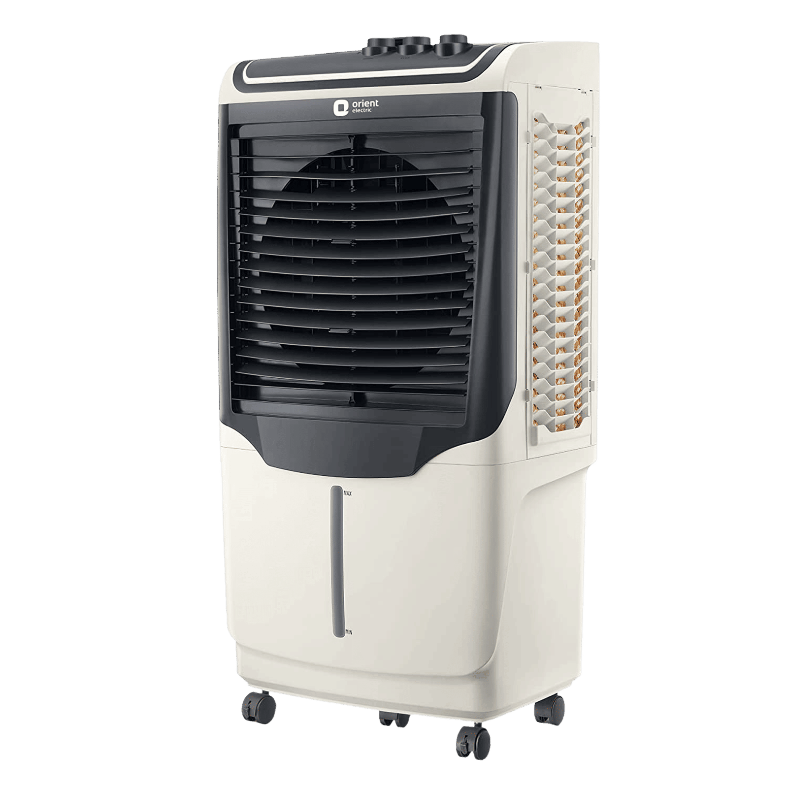 Orient Avante 105 Litres Desert Air Cooler (Honeycomb Pads, CD1051H, White & Dark Grey)_2